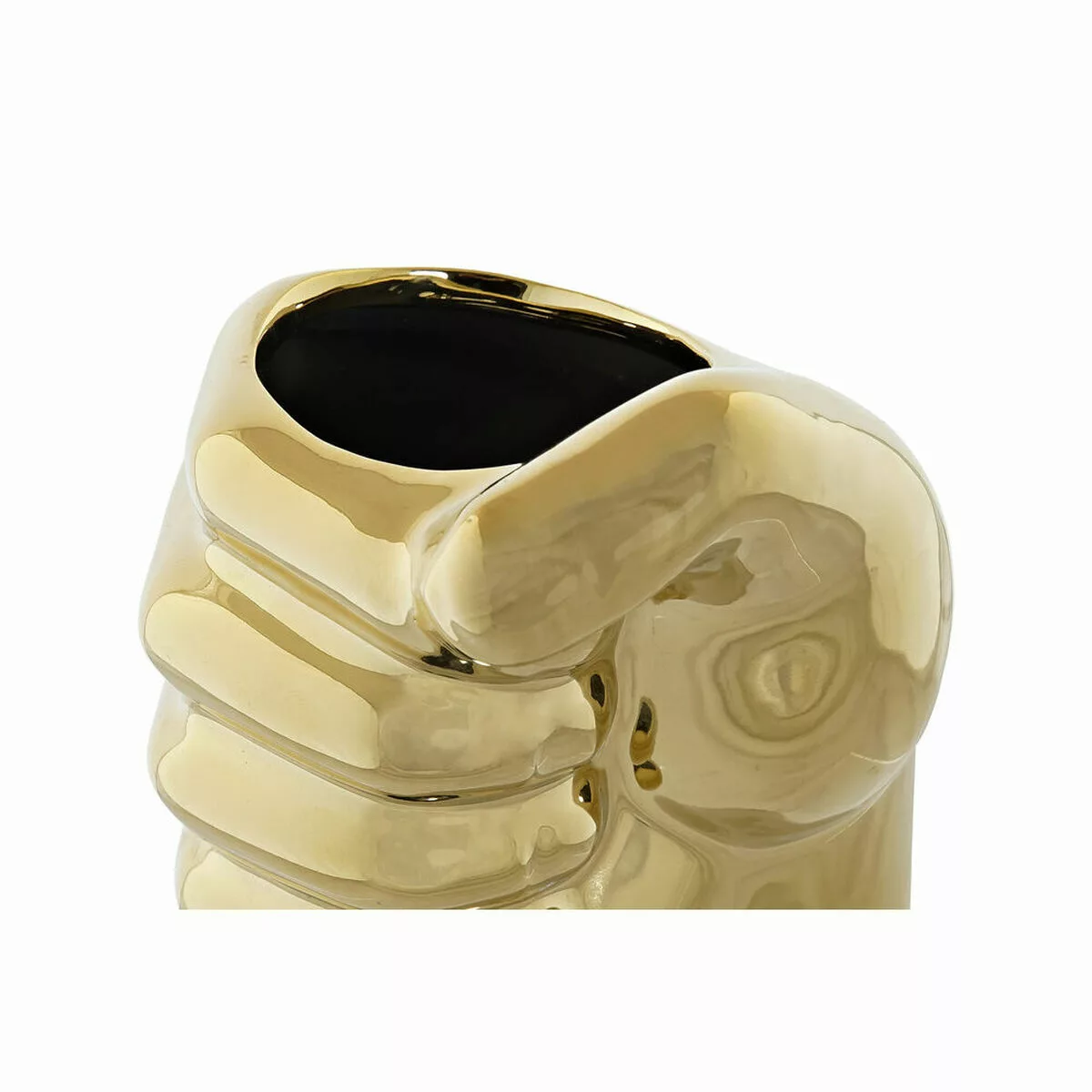 Vase Dkd Home Decor Golden Steingut (11 X 10 X 21 Cm) günstig online kaufen