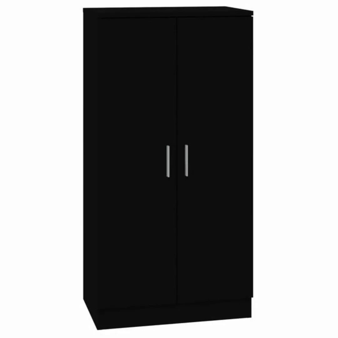 vidaXL Schuhschrank Schuhschrank Schwarz 55x35x108 cm Spanplatte günstig online kaufen