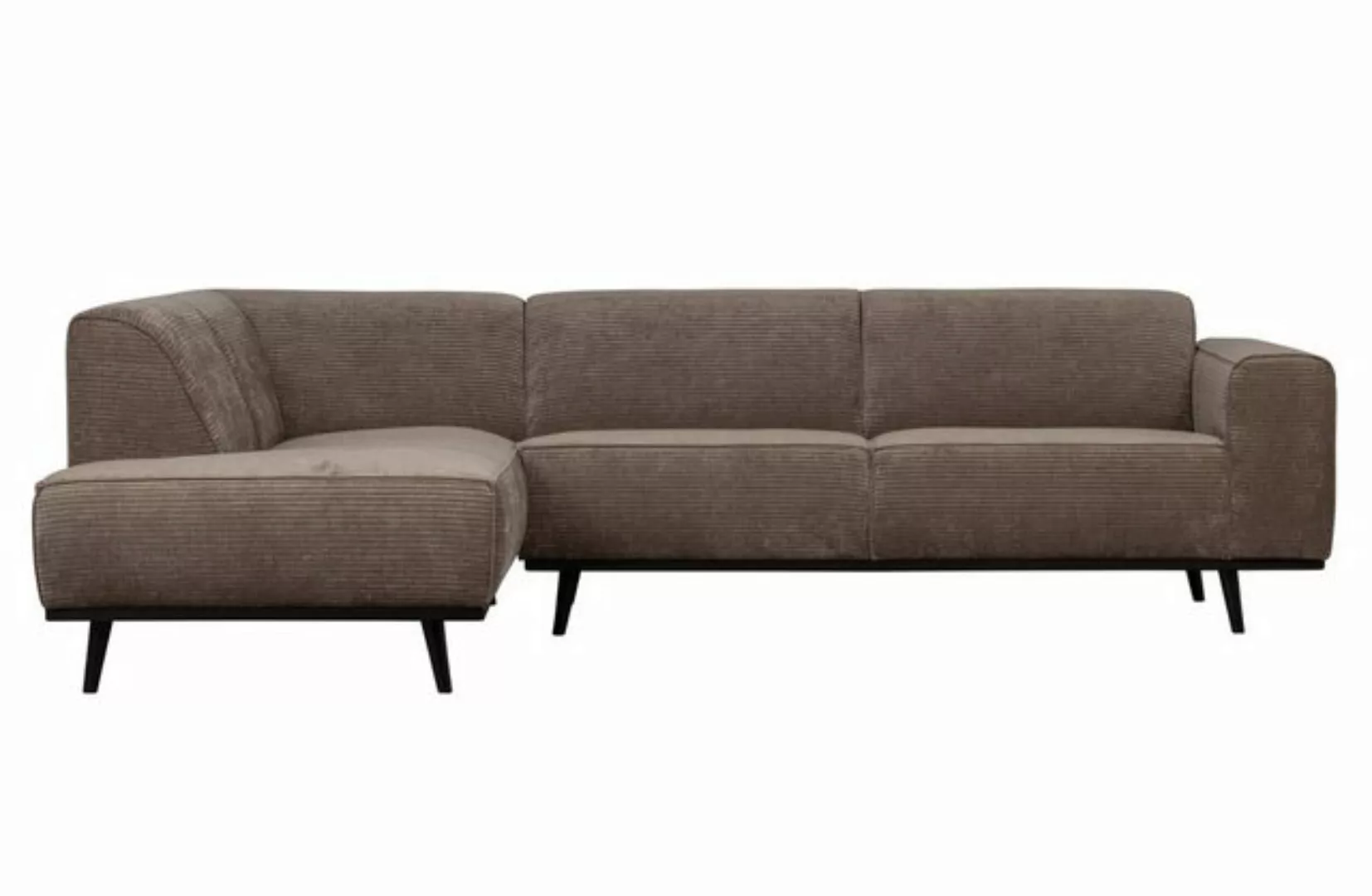 WOOOD Ecksofa "Statement", frei im Raum stellbar, H 77 cm x B 274 cm günstig online kaufen