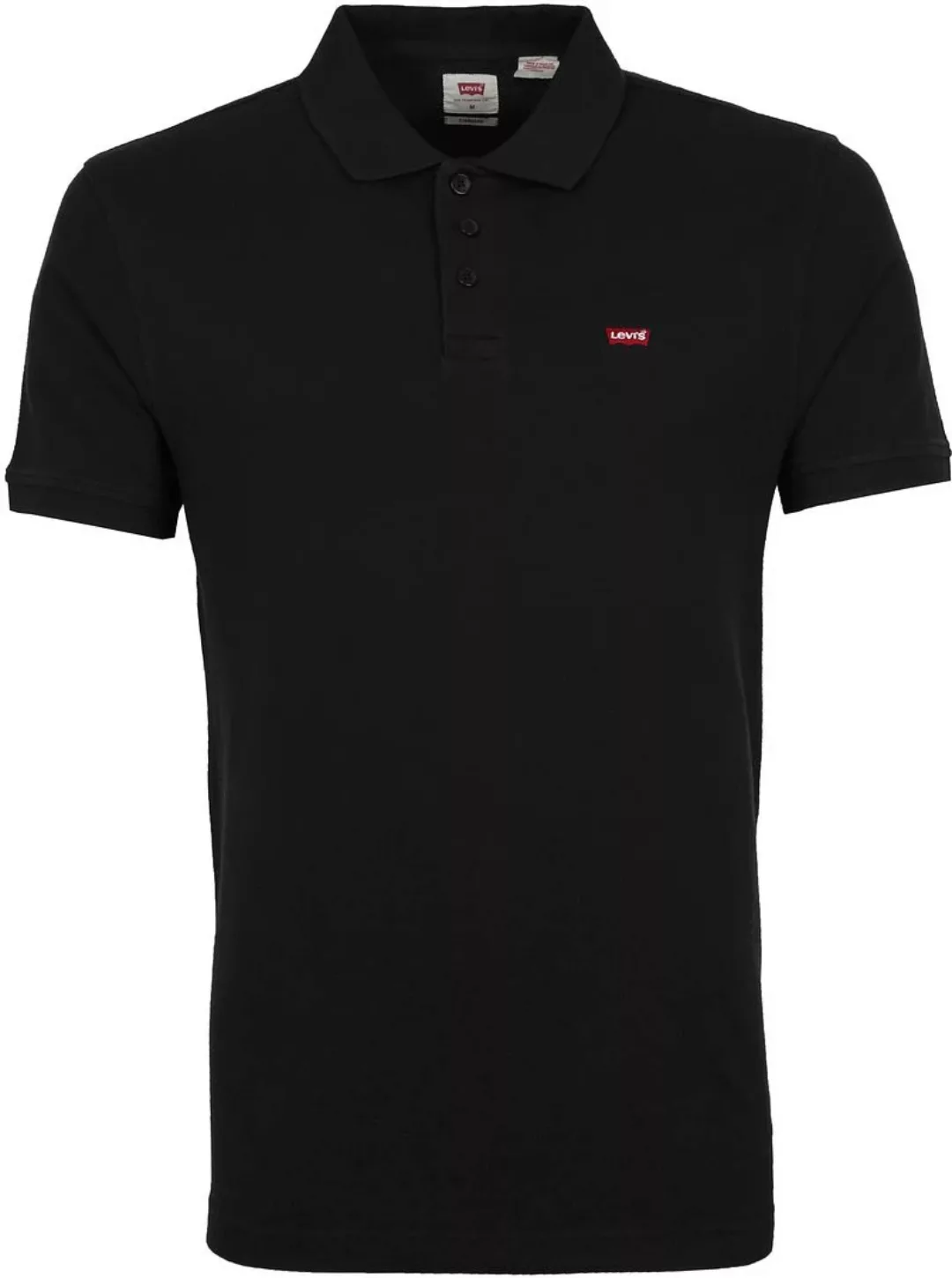 Levi's Pique Polo Shirt Schwarz - Größe XL günstig online kaufen