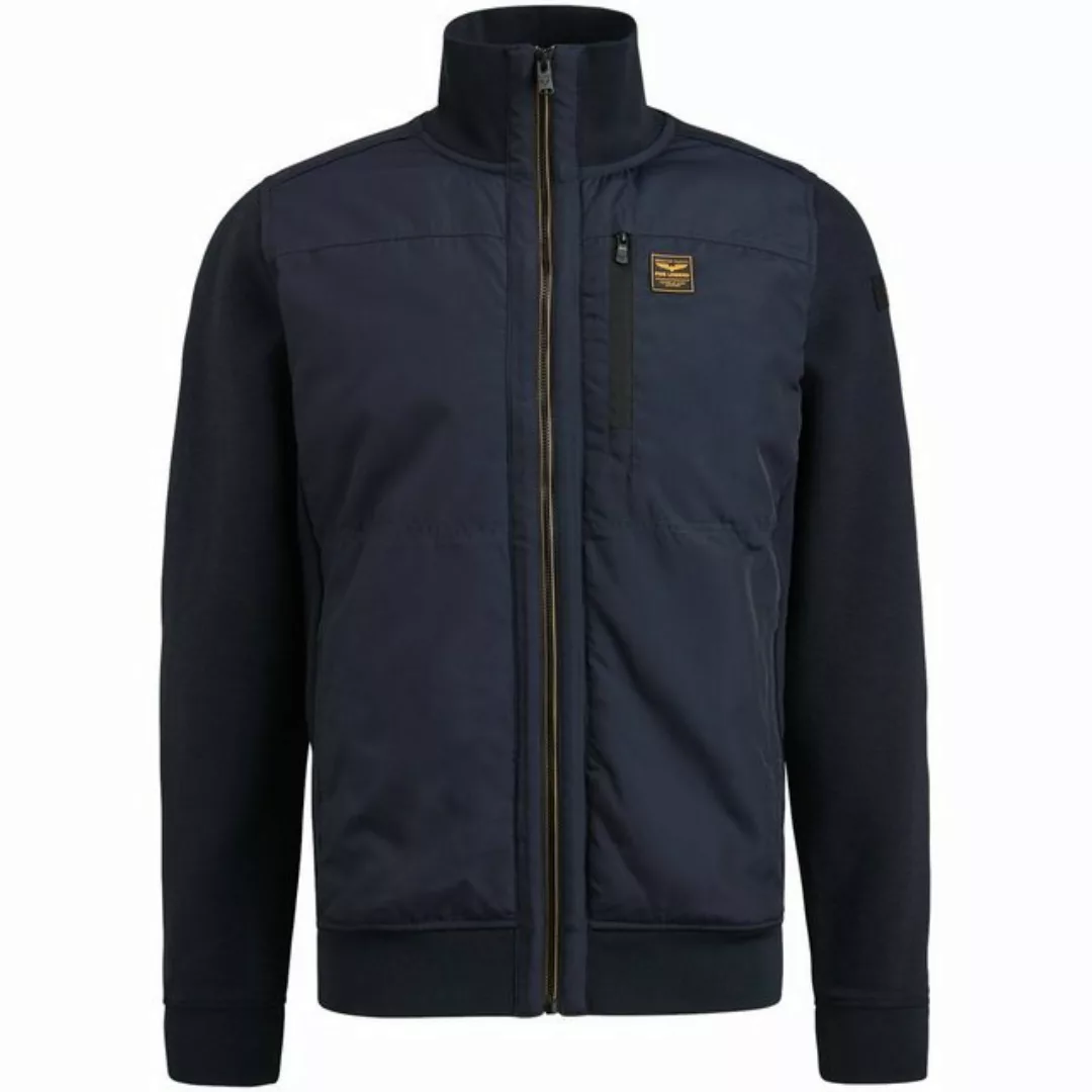 PME LEGEND Strickjacke Zip jacwet Waffle sweat günstig online kaufen