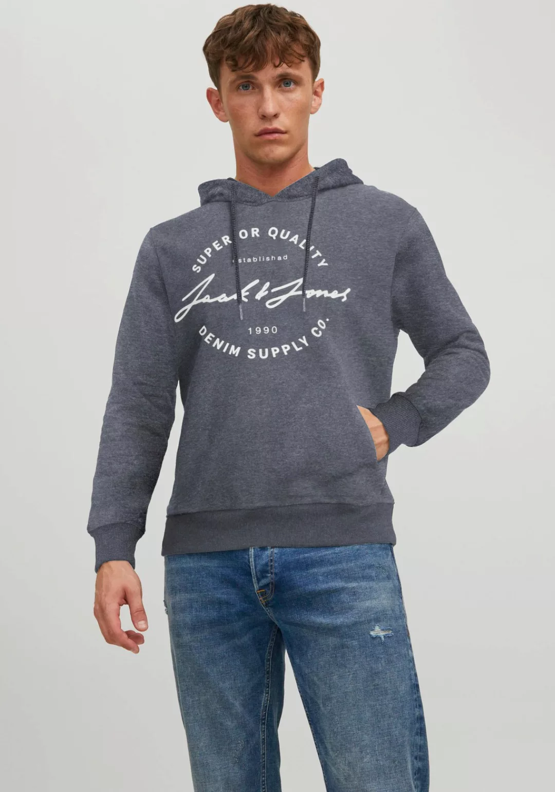 Jack & Jones Kapuzensweatshirt "JJACE SWEAT HOOD" günstig online kaufen