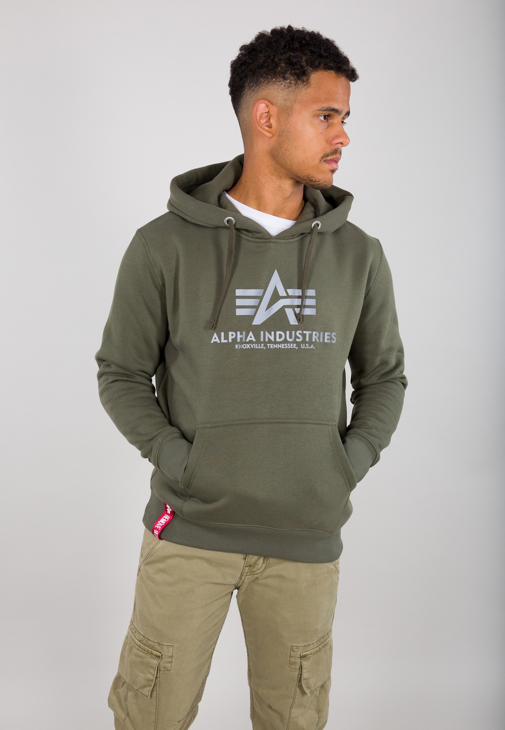 Alpha Industries Hoodie Alpha Industries Men - Hoodies Basic Hoodie Refl. P günstig online kaufen