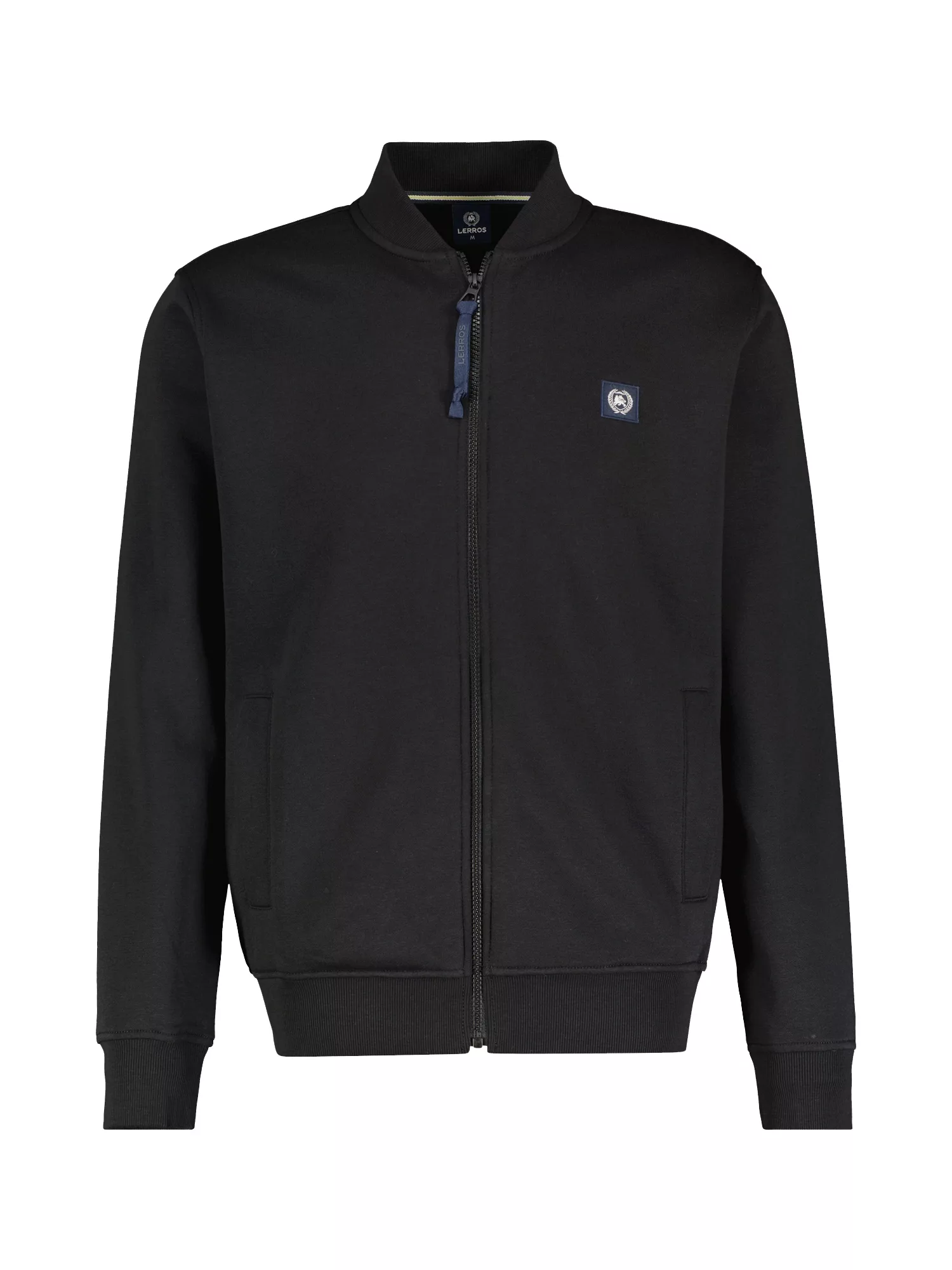 LERROS Sweatjacke "LERROS Sweatjacke mit Collegekragen" günstig online kaufen