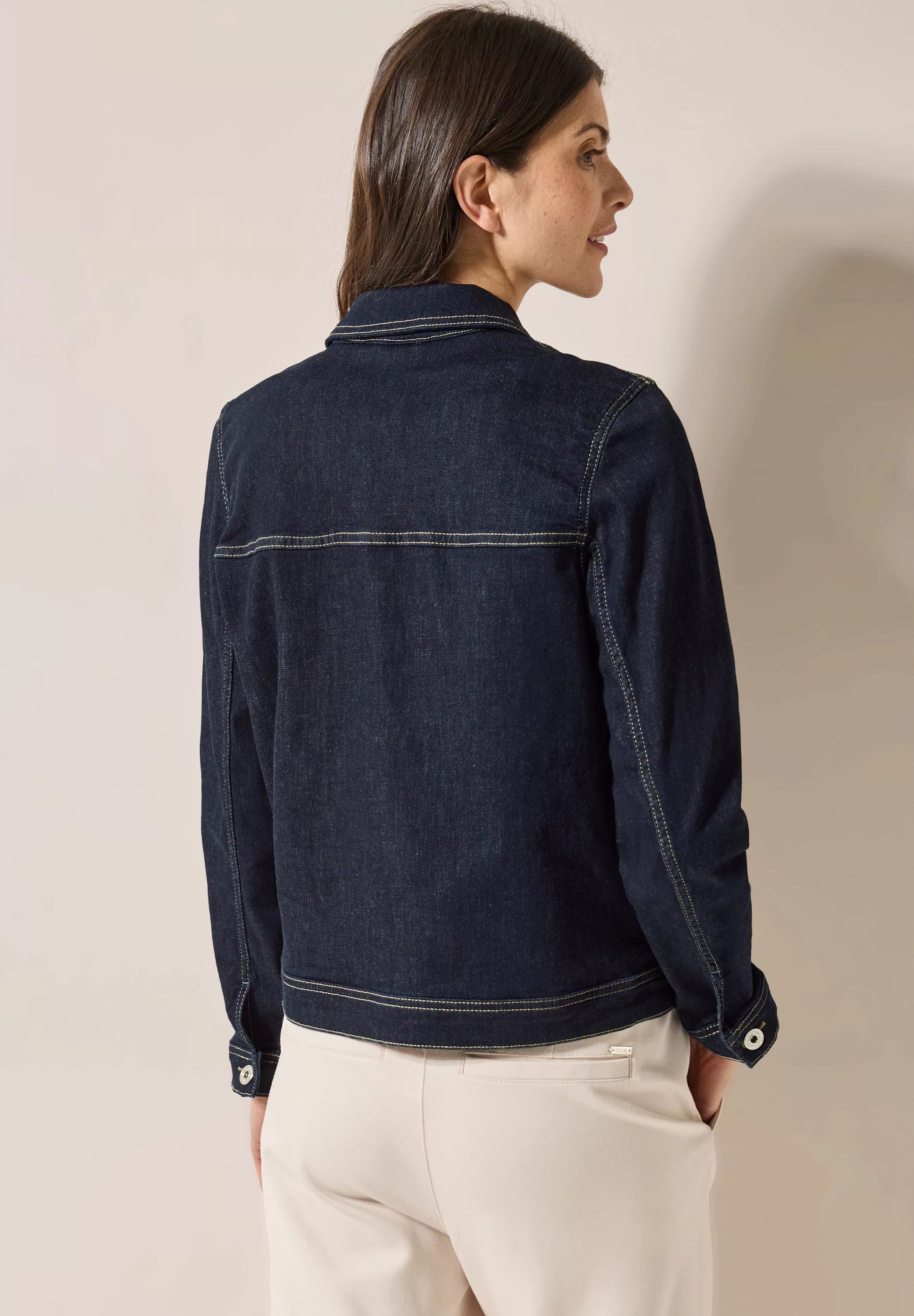 Cecil Jeansjacke, ohne Kapuze, aus Baumwolle mit Stretchanteil günstig online kaufen