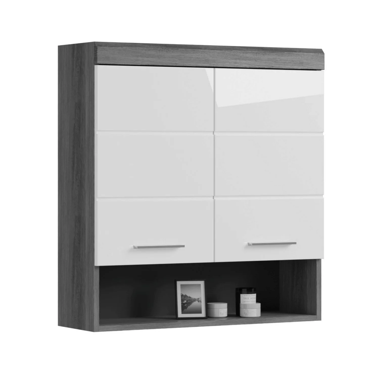 ebuy24 Badezimmerspiegelschrank Scout Badschrank wandhängend 2 Türen, 1 Abl günstig online kaufen