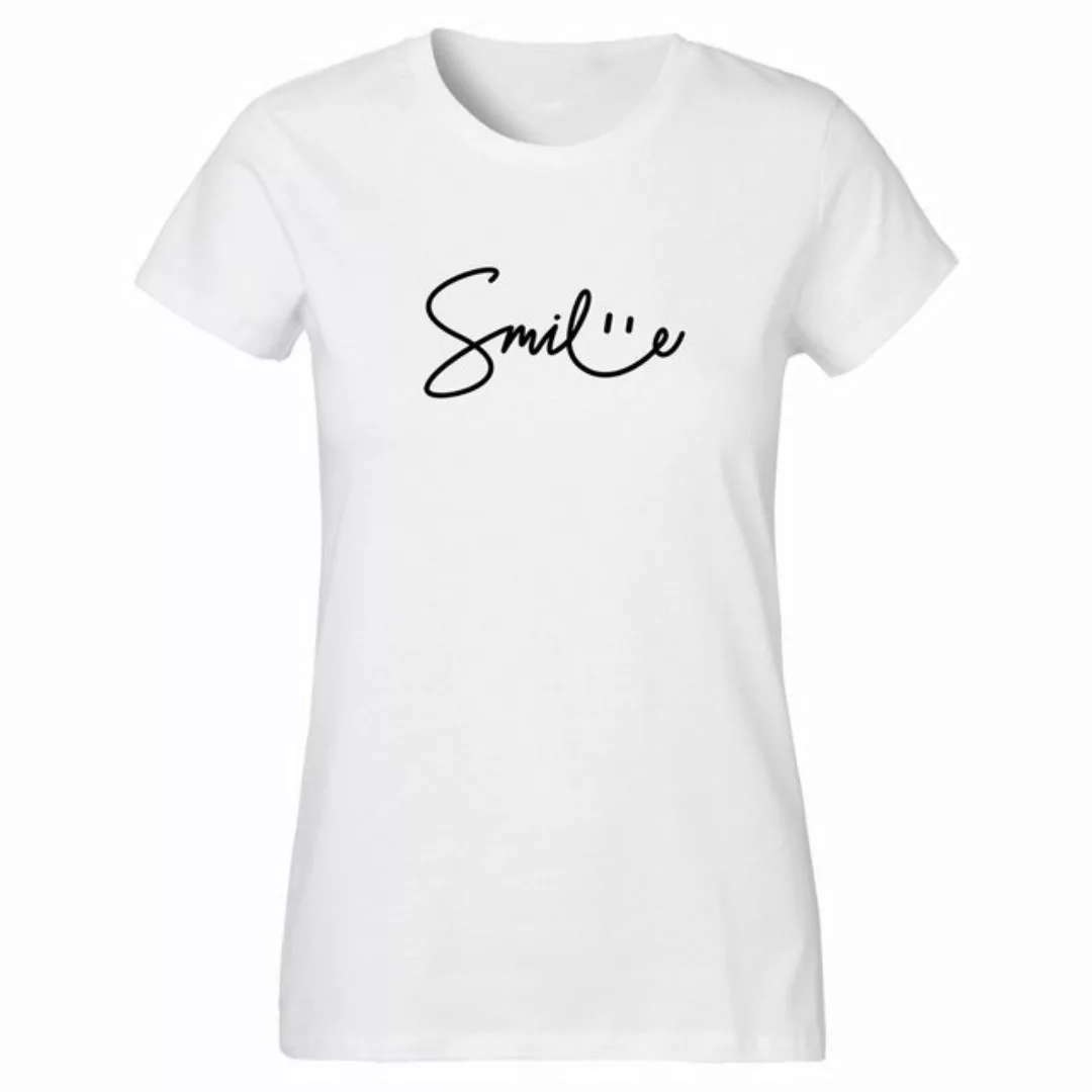 Banco T-Shirt Damen Smile Sommer Unifarben Größen XS - 6 XL, 100% Baumwolle günstig online kaufen