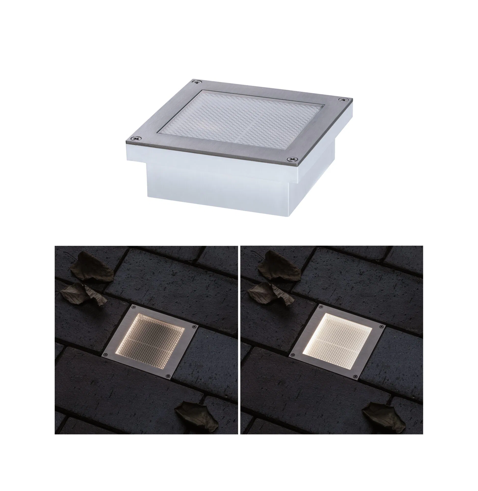 Paulmann Brick LED-Bodeneinbauleuchte, 10x10cm günstig online kaufen