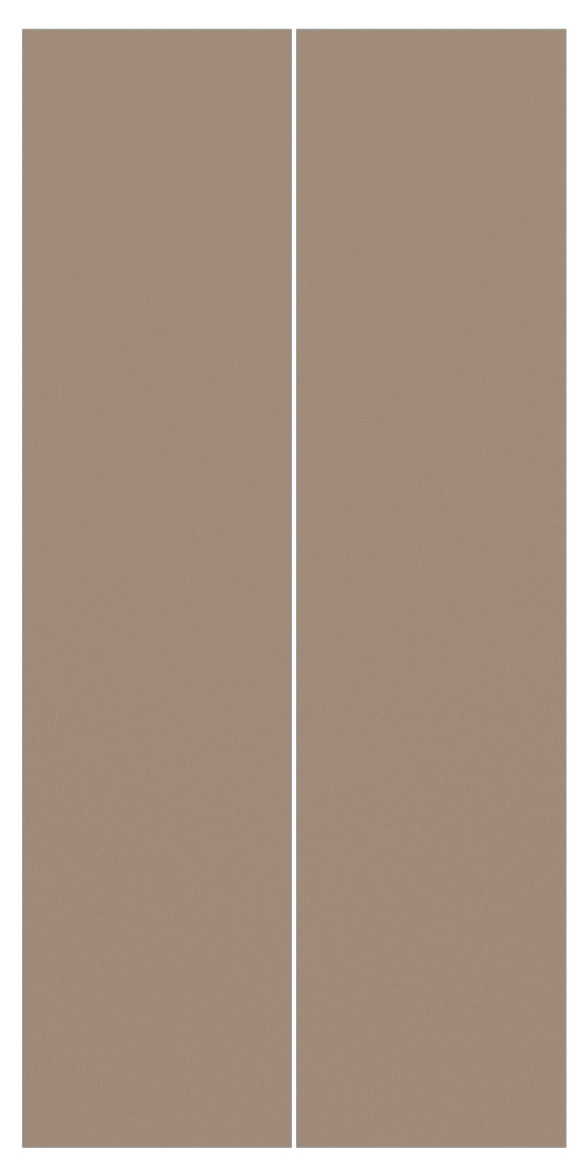 Bilderdepot24 Schiebegardine modern Flächenvorhang blickdicht Mocca, günstig online kaufen