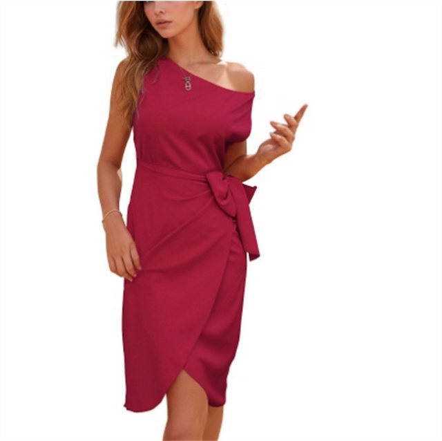 AFAZ New Trading UG Sommerkleid Damenmode-Kleid mit schmaler Passform und s günstig online kaufen