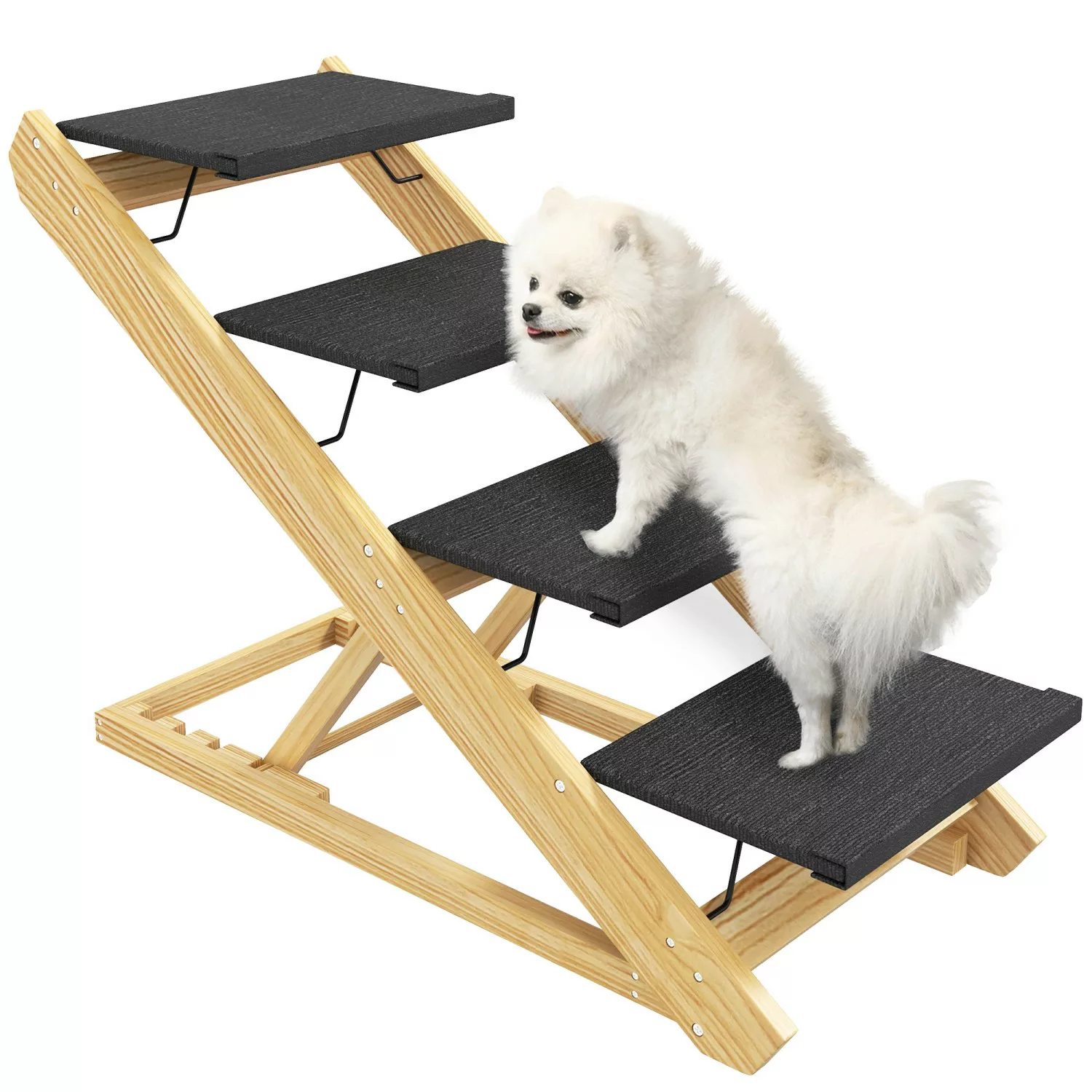 PawHut 2 in 1 Hundetreppe 4 Stufig günstig online kaufen