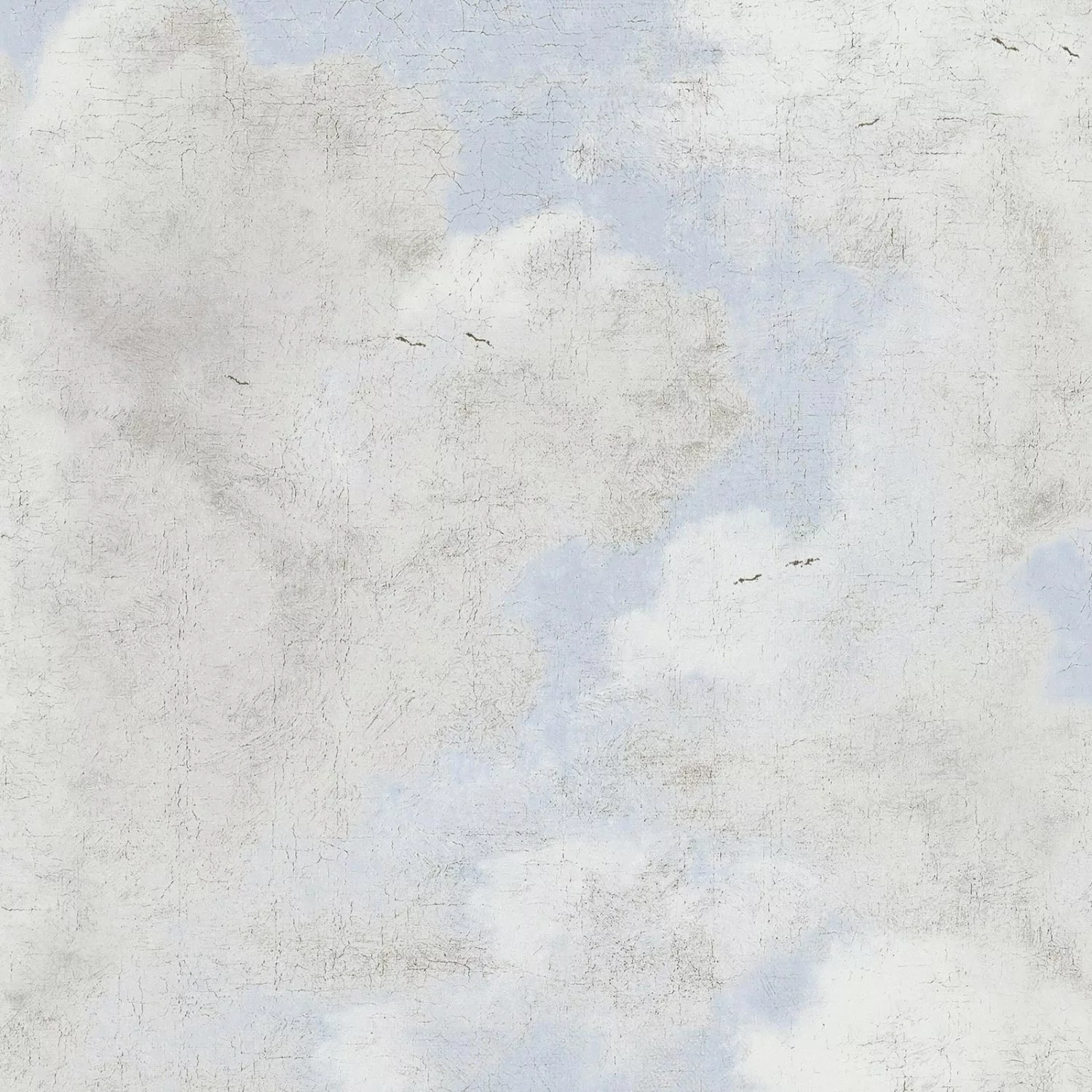 Bricoflor Himmel Tapete mit Möwen Graue Vliestapete mit Wolken in Betonopti günstig online kaufen