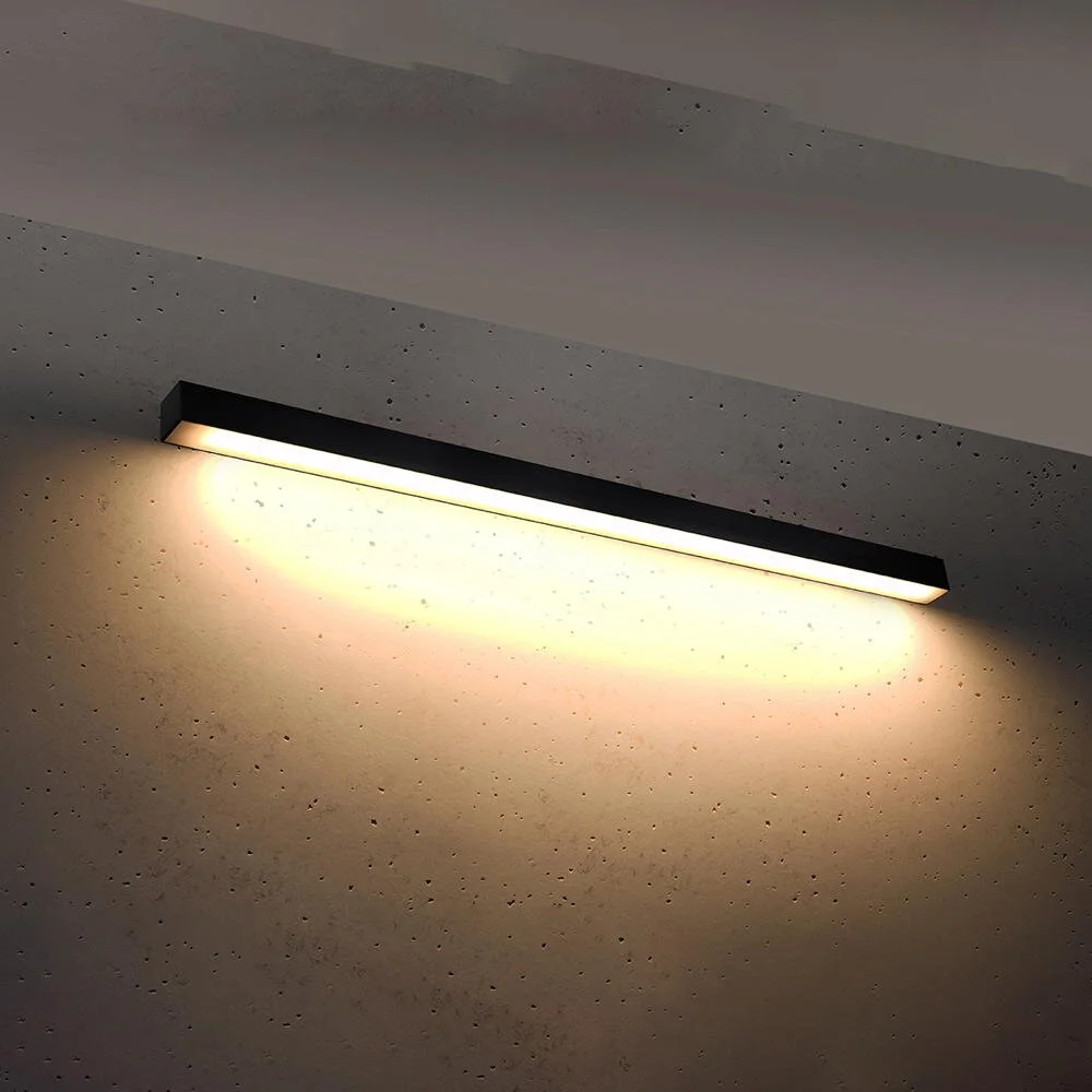 famlights | LED Wandleuchte Per in Schwarz 31W 3640lm 3000K günstig online kaufen
