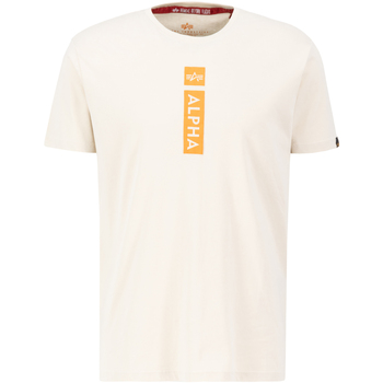 Alpha Industries  T-Shirts & Poloshirts Alpha Puff Print T-Shirt - jet stre günstig online kaufen