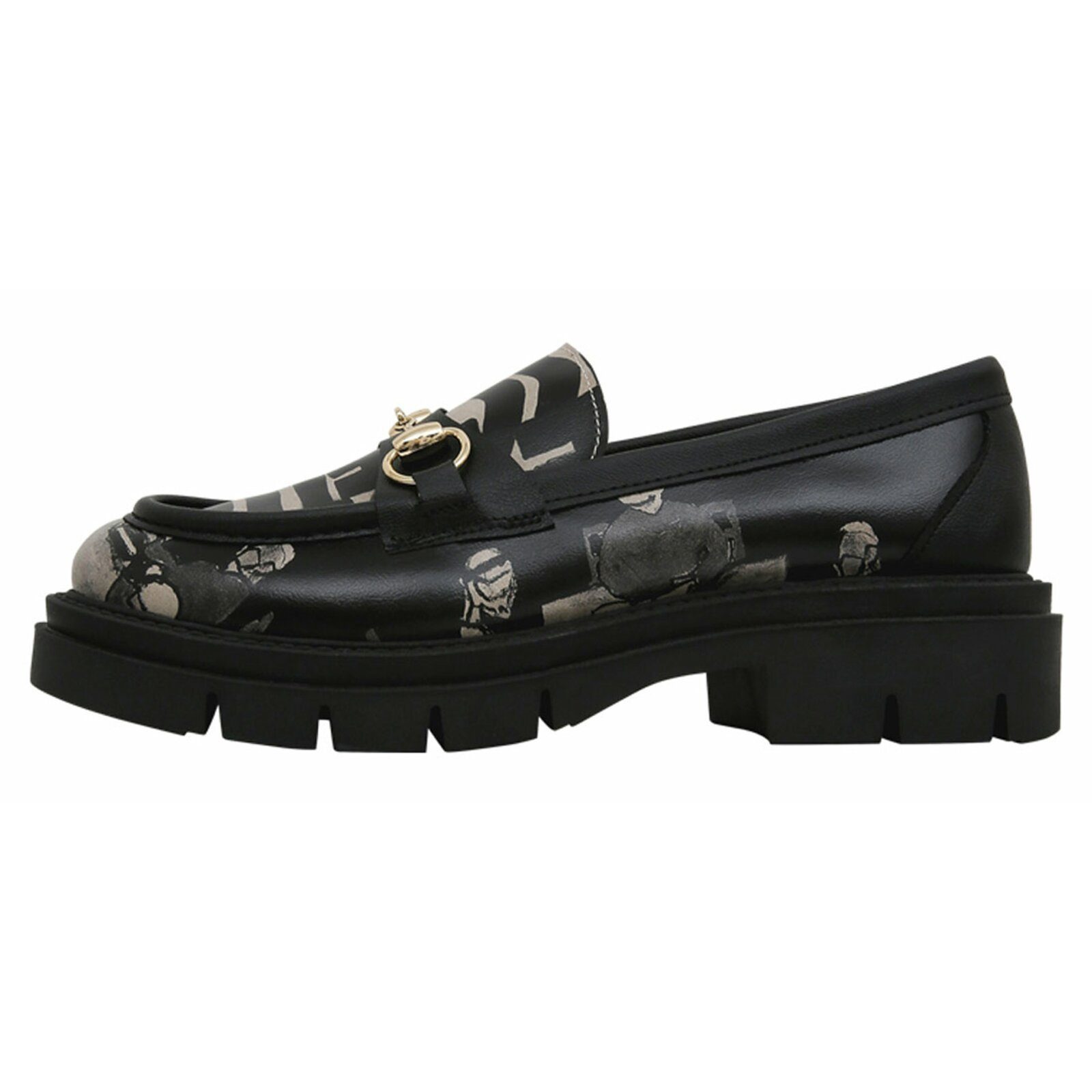DOGO Cindy Loafer Supper Blackwhite Damen günstig online kaufen