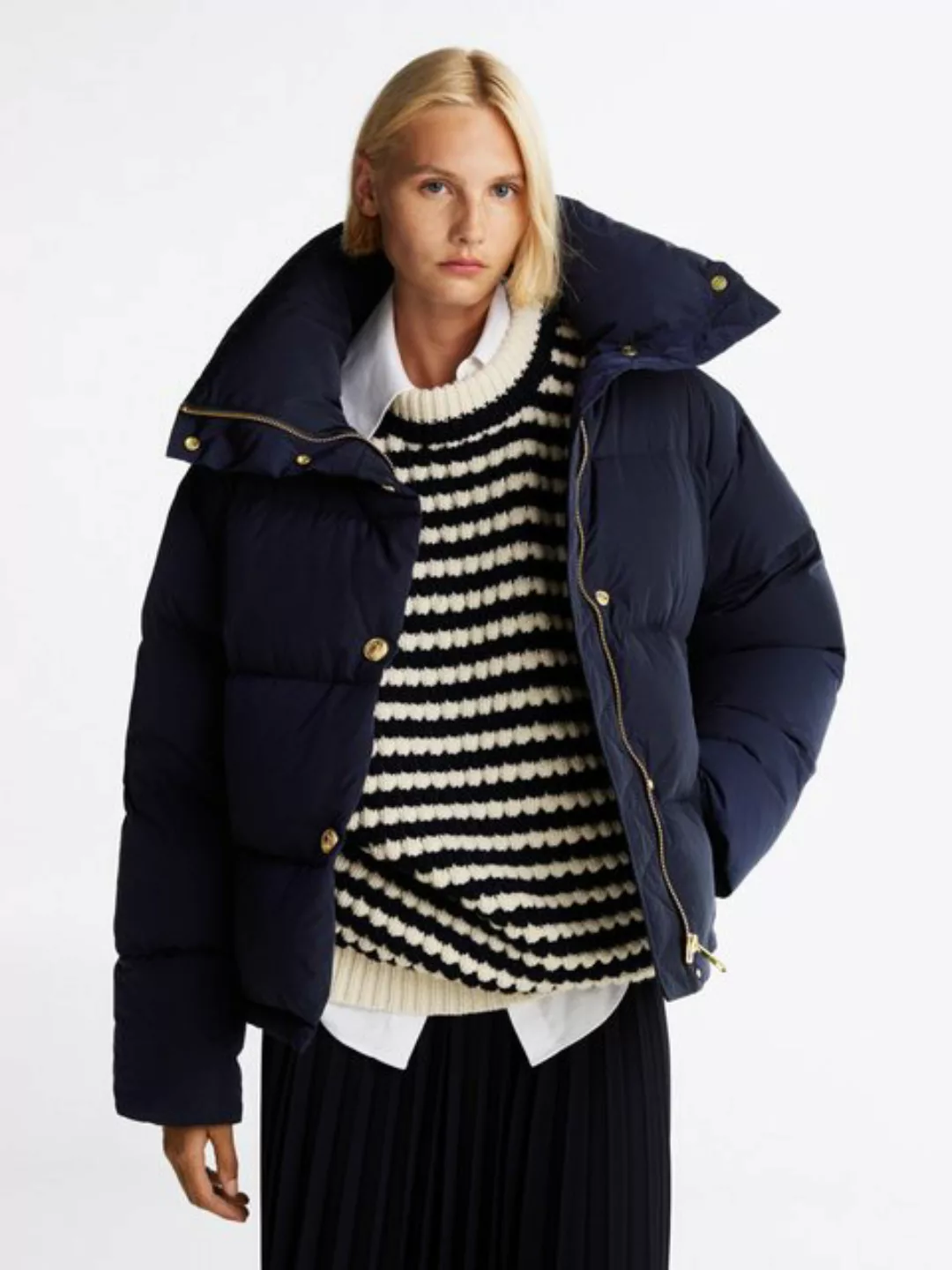 Tommy Hilfiger Steppjacke, mit Logorpägung günstig online kaufen