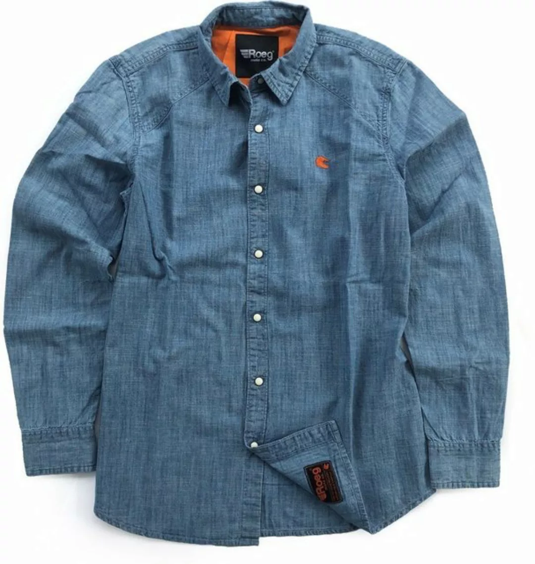 Roeg Motorradjacke Bear Premium Denim Shirt günstig online kaufen