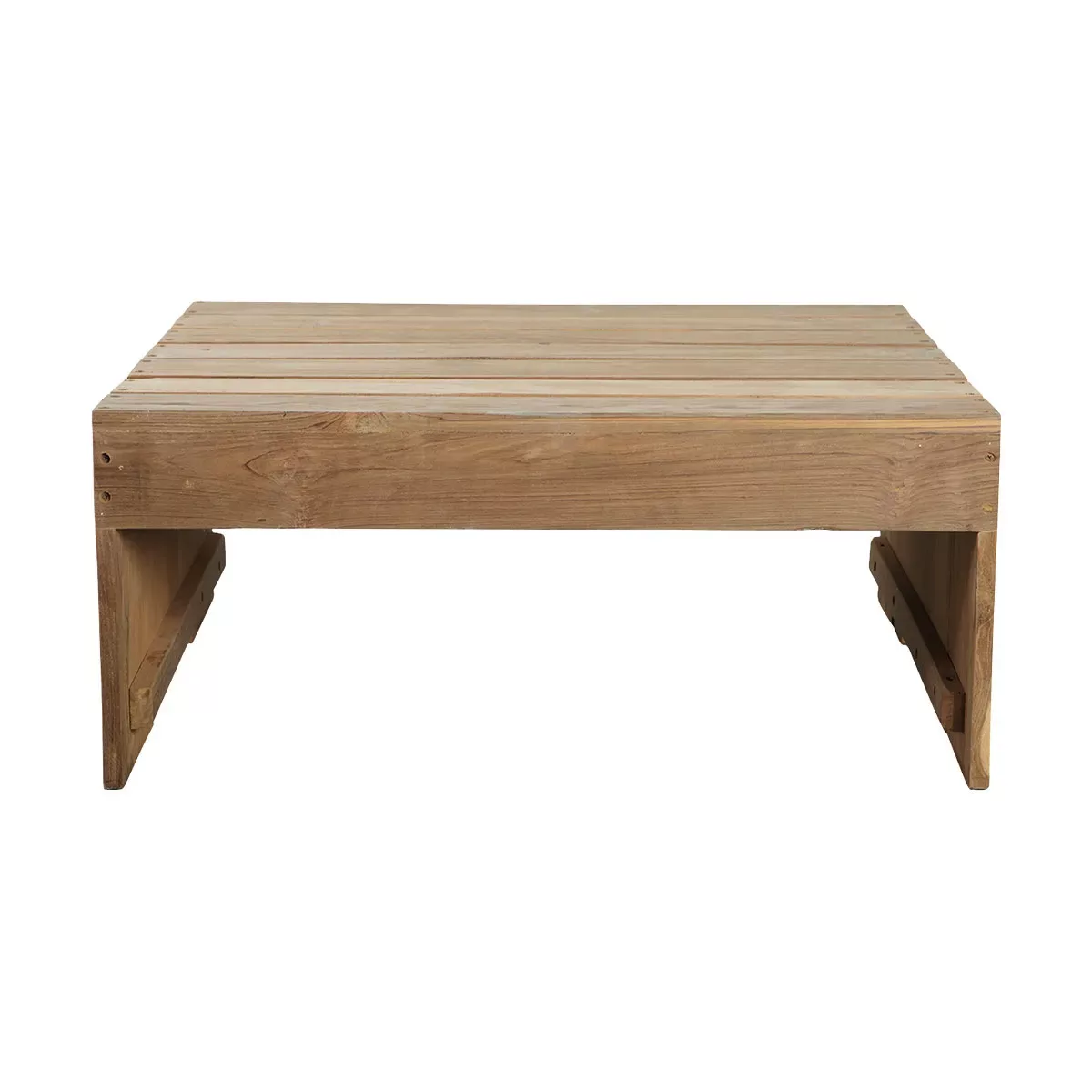Lounge Tisch Woodie aus Holz in Braun günstig online kaufen