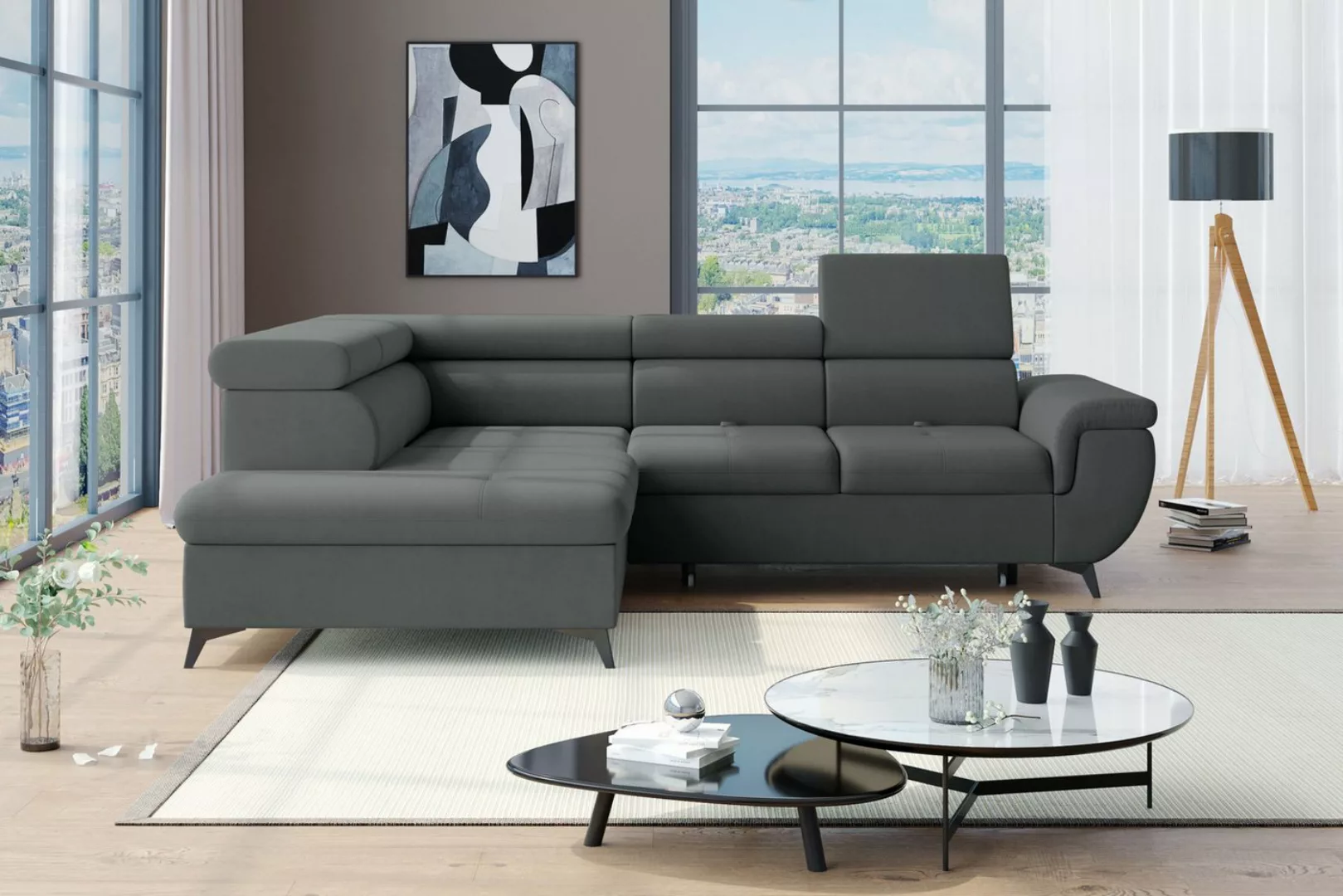 99rooms Ecksofa Stylefy Kendall Ecksofa, L-Form, Eckcouch, Design günstig online kaufen