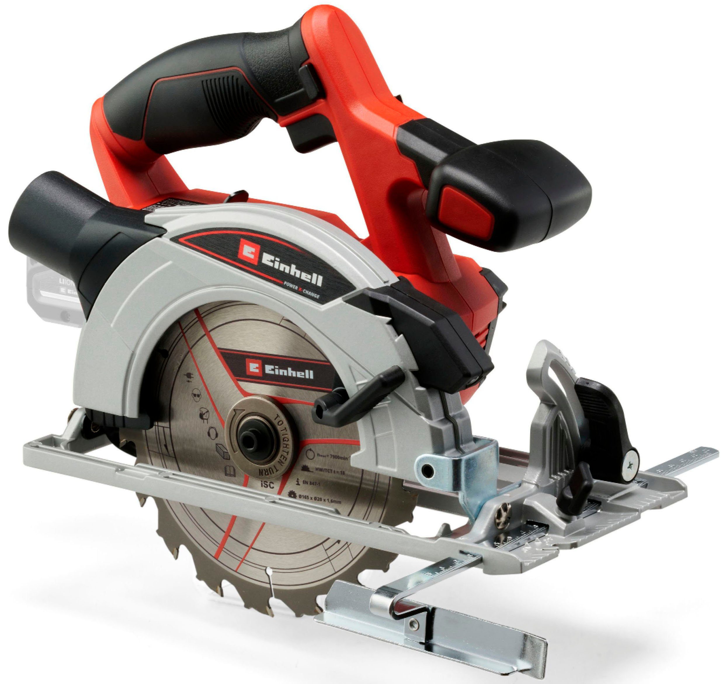 Einhell Power X-Change Akku-Handkreissäge TE-CS 18/165-1 Li Solo günstig online kaufen