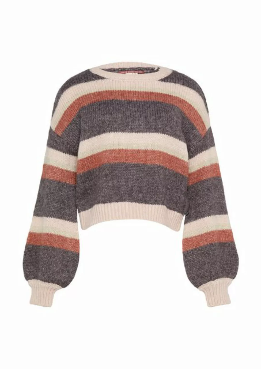 QS Strickpullover mit Intarsien Muster günstig online kaufen