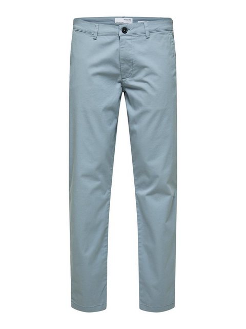 Selected Homme Herren Chino Hose SLHSLIM-NEW MILES - Slim Fit Blau Grau Grü günstig online kaufen