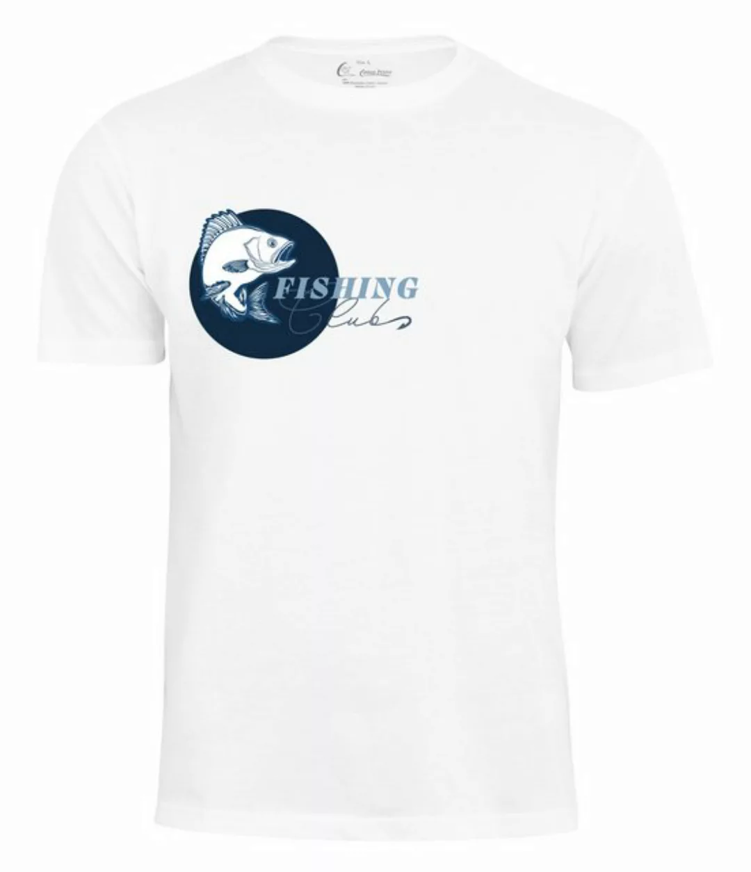 Cotton Prime® T-Shirt Fishing Club - Angler-Shirt günstig online kaufen