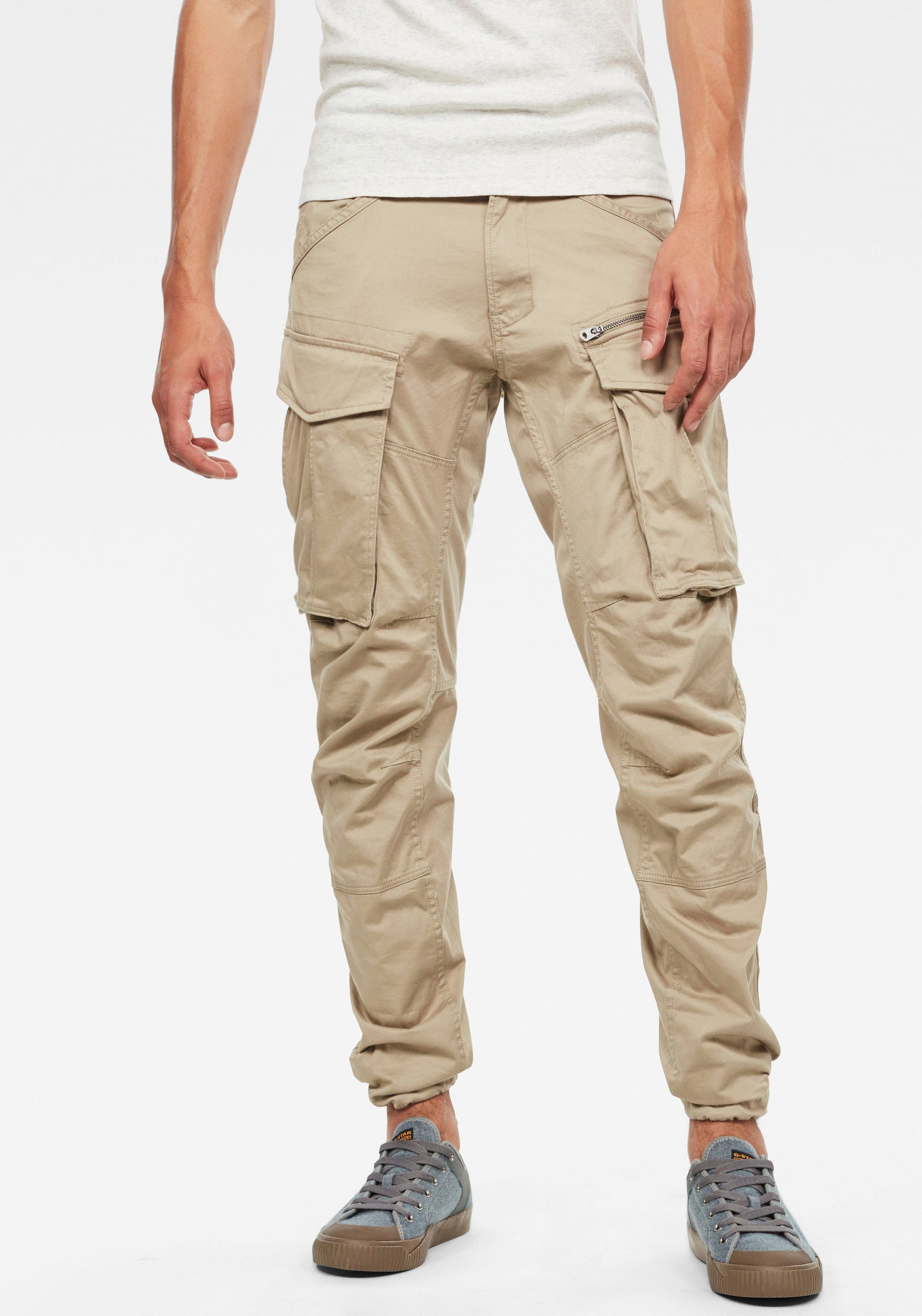 G-STAR Cargohose ROVIC ZIP 3D STRAIGHT TAPERED mit Stretch günstig online kaufen