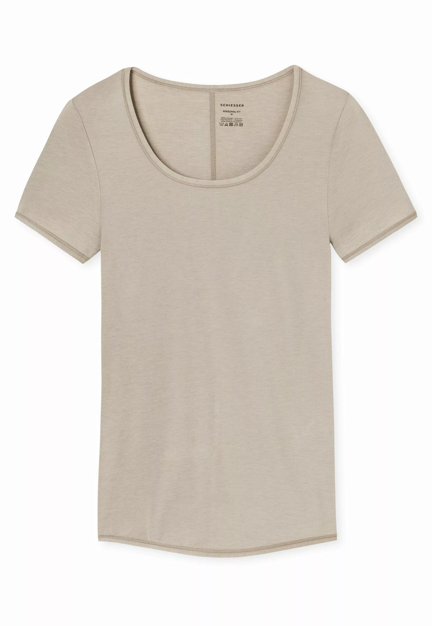 Schiesser Kurzarmshirt Personal Fit Rundhalsausschnitt, Single günstig online kaufen