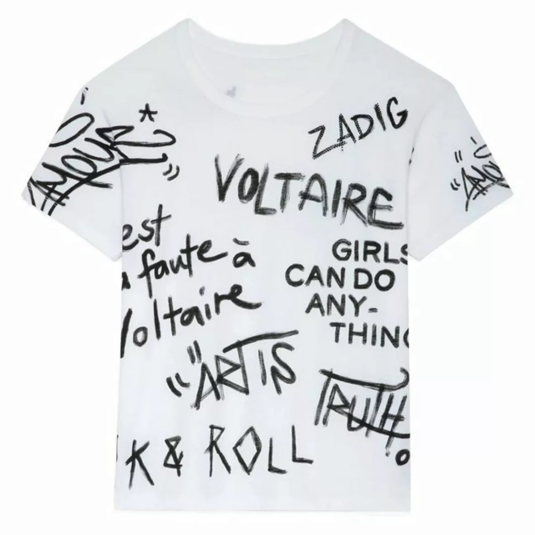 ZADIG & VOLTAIRE T-Shirt T-Shirt MARTA aus Baumwolle günstig online kaufen
