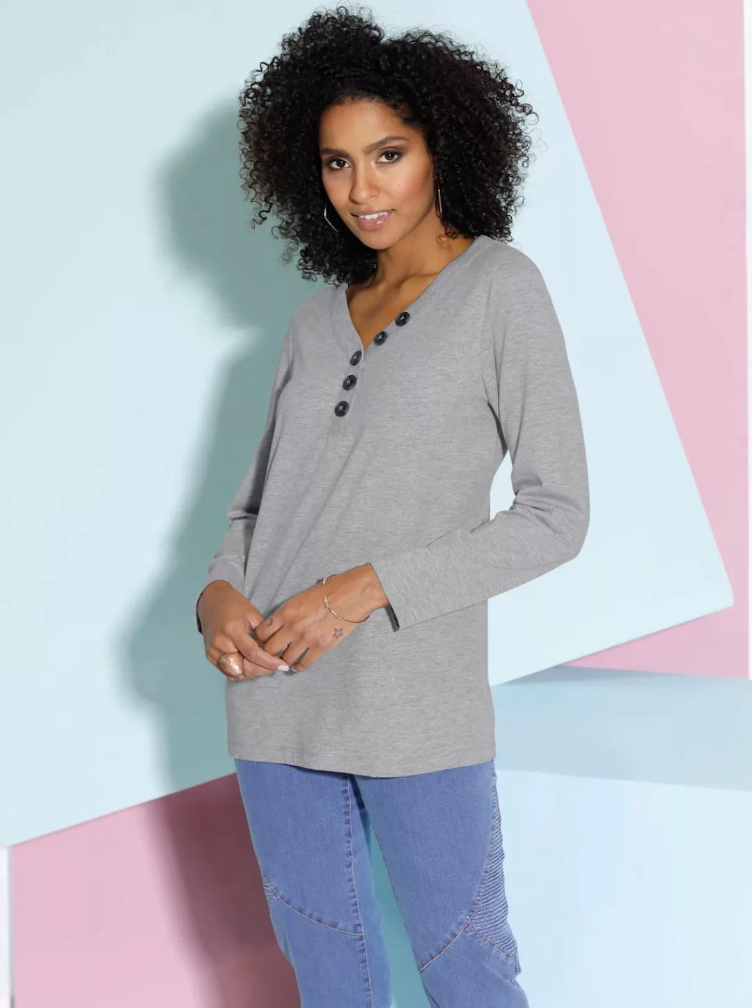 Classic Basics 3/4-Arm-Shirt "Shirt" günstig online kaufen