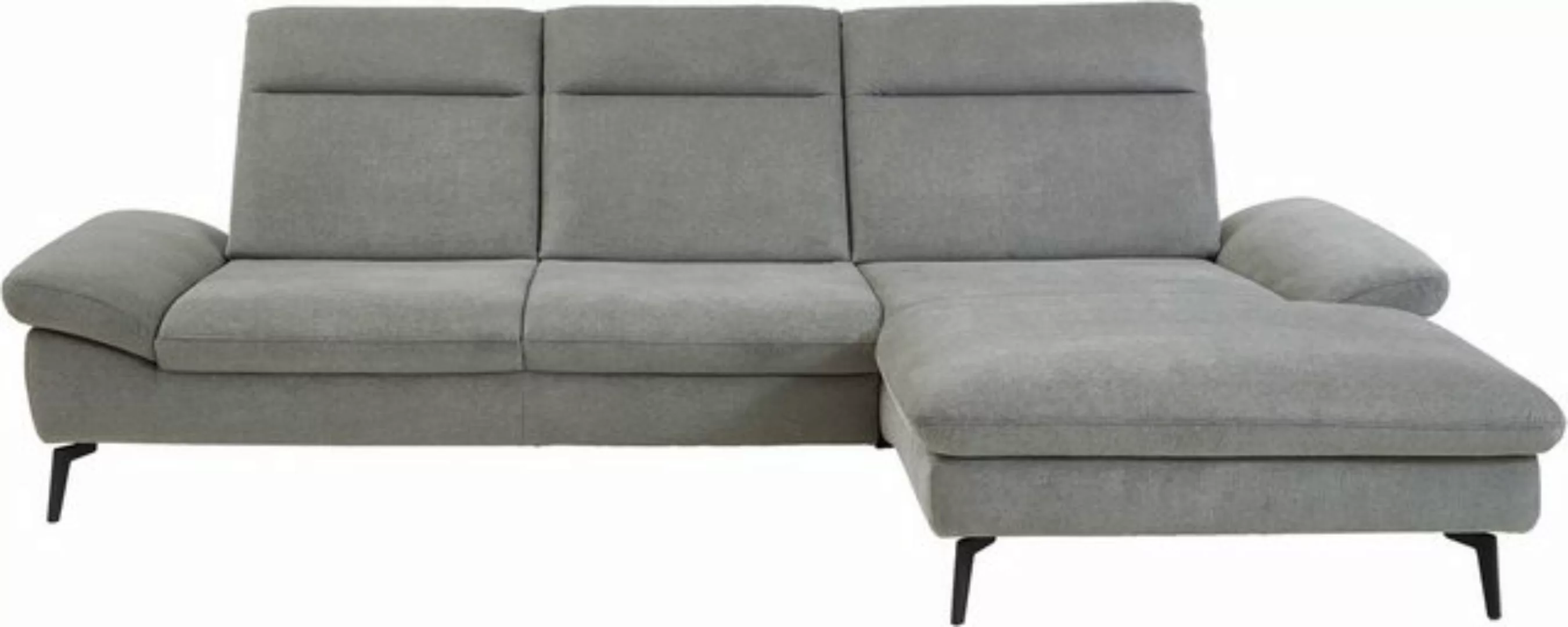 HUKLA Ecksofa HU-HP22156, Set, inkl. Kopfpolsterverstellung, optional mit S günstig online kaufen