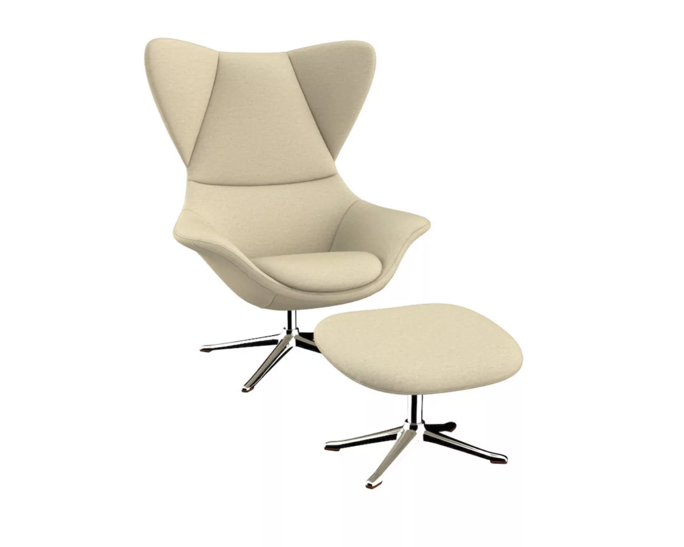 FLEXLUX Ohrensessel "Stilo Relaxsessel, TV-Sessel", Solitär, Stil-Ikone, dr günstig online kaufen