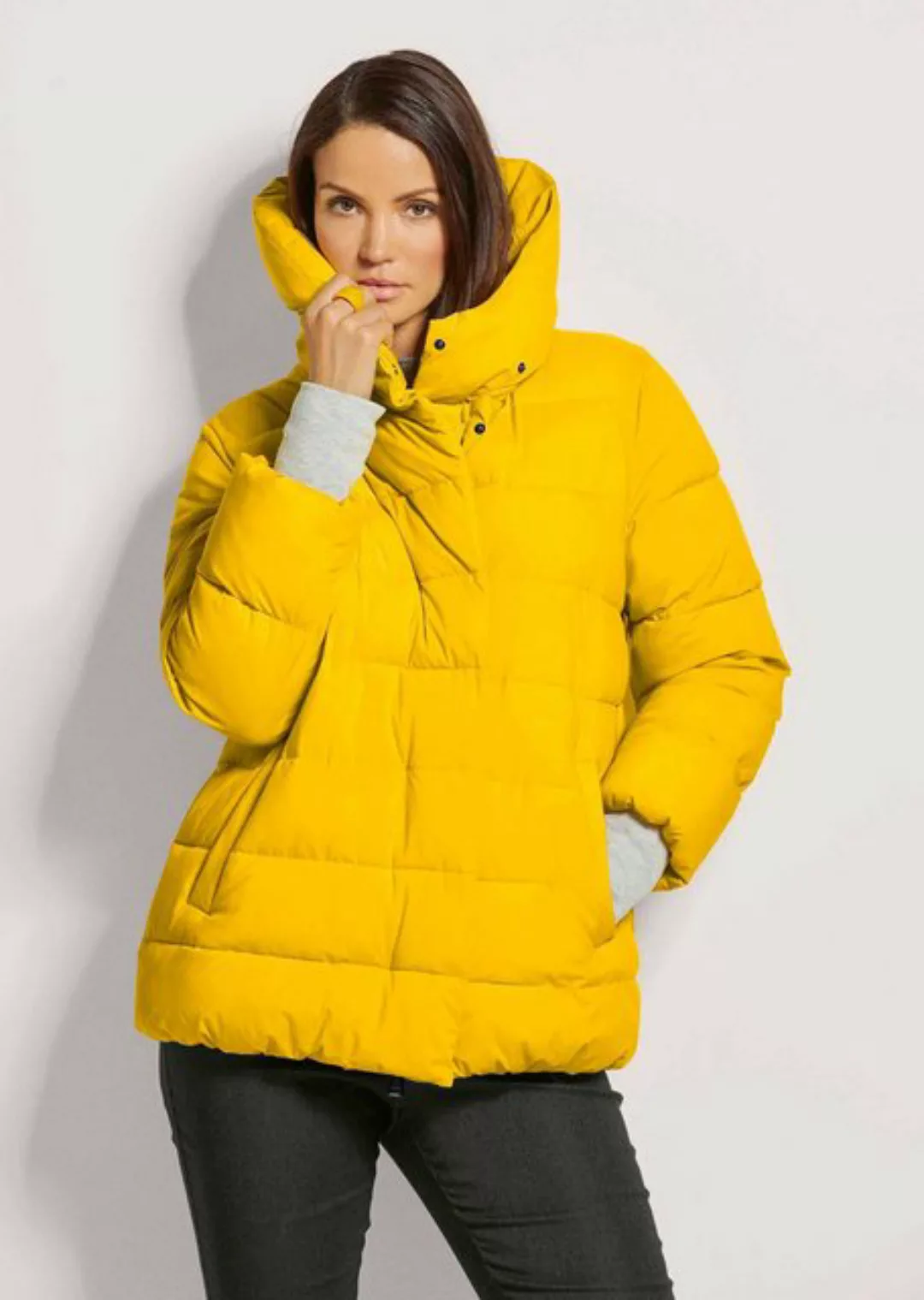 MADELEINE Steppjacke Wattierte Steppjacke mit Volumen-Kragen günstig online kaufen