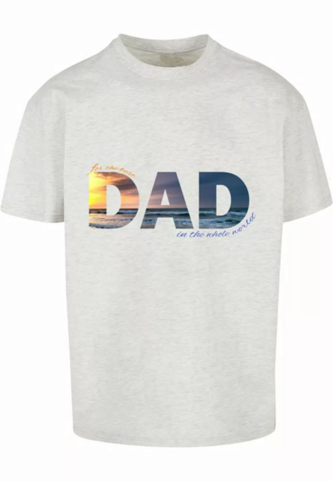 Merchcode T-Shirt Merchcode Herren For The Best Dad Heavy Oversize Tee (1-t günstig online kaufen