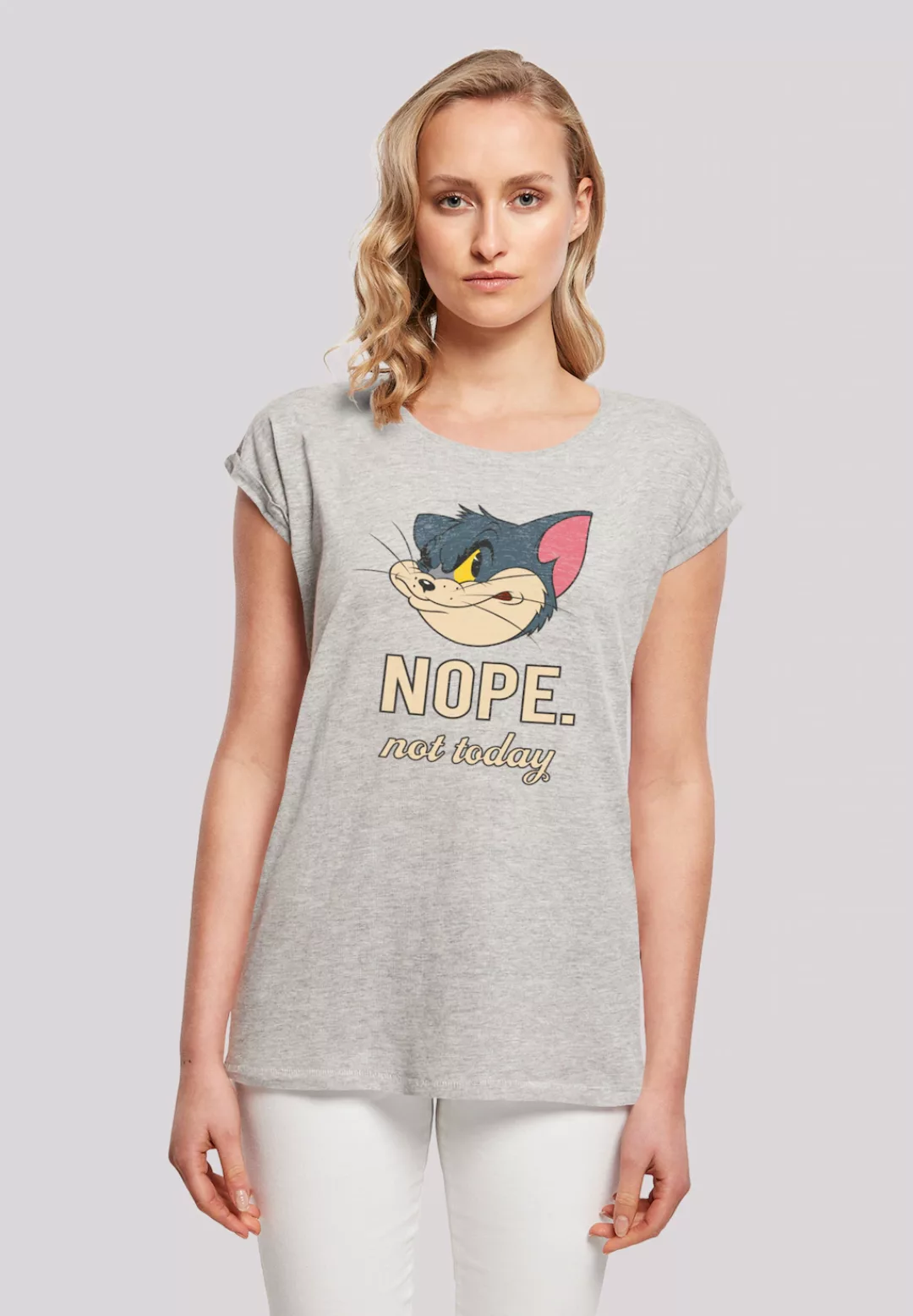 F4NT4STIC T-Shirt "Tom and Jerry TV Serie Nope Not Today", Damen,Premium Me günstig online kaufen