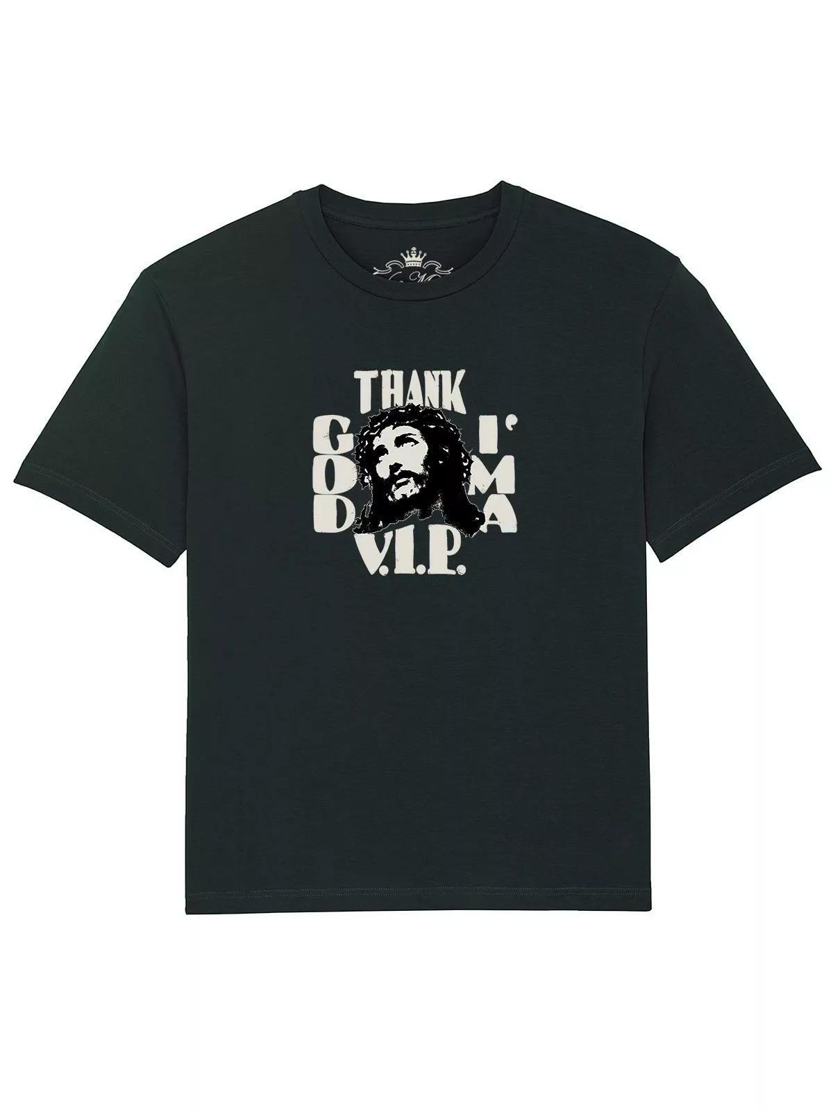 Vive Maria Thank God Herren T-Shirt schwarz günstig online kaufen