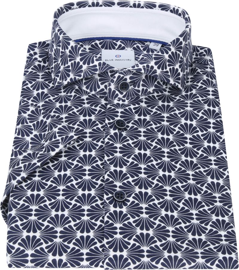 Blue Industry Hemd Short Sleeve Navy - Größe 38 günstig online kaufen