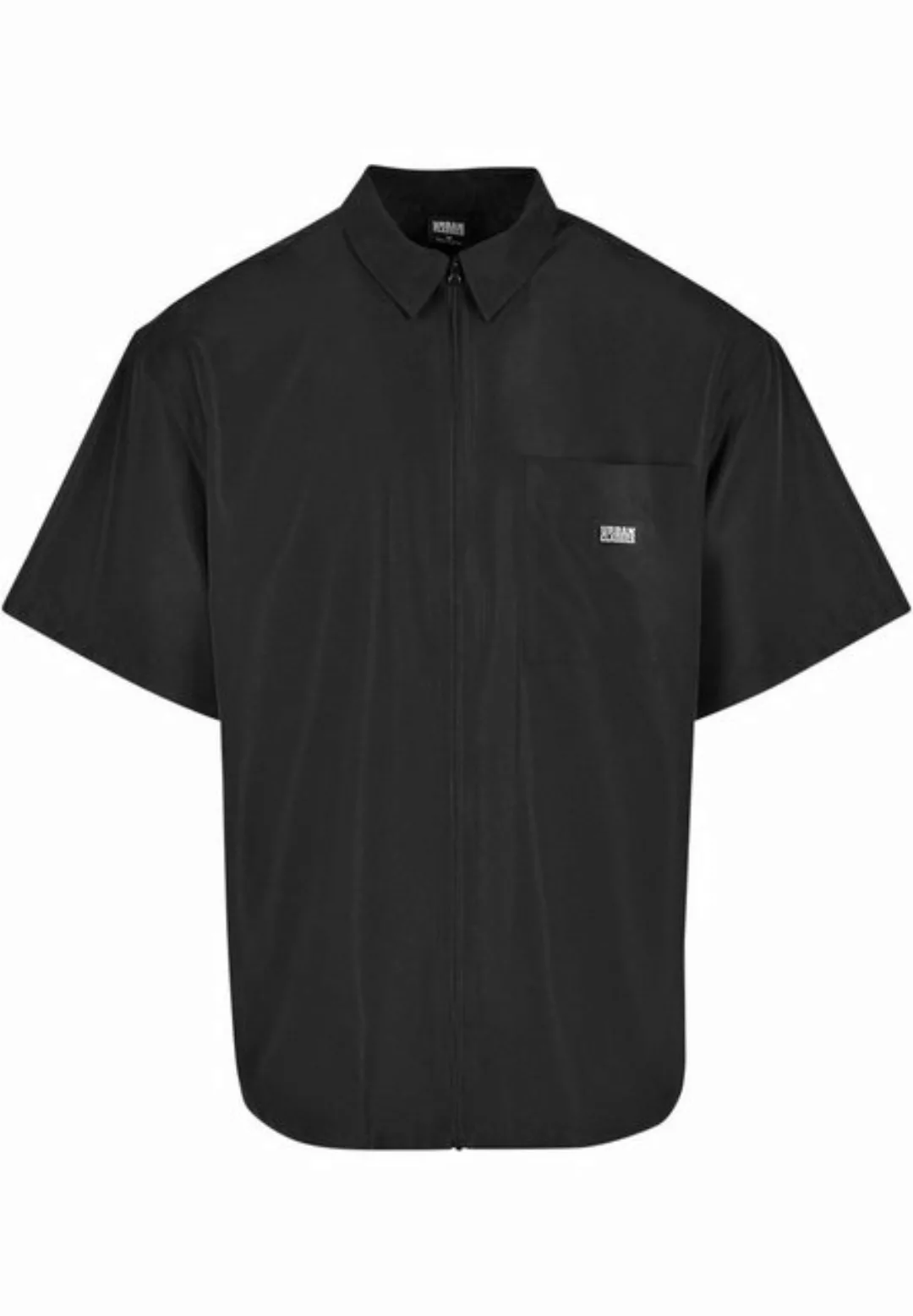 URBAN CLASSICS Langarmhemd Urban Classics Herren Recycled Nylon Shirt (1-tl günstig online kaufen