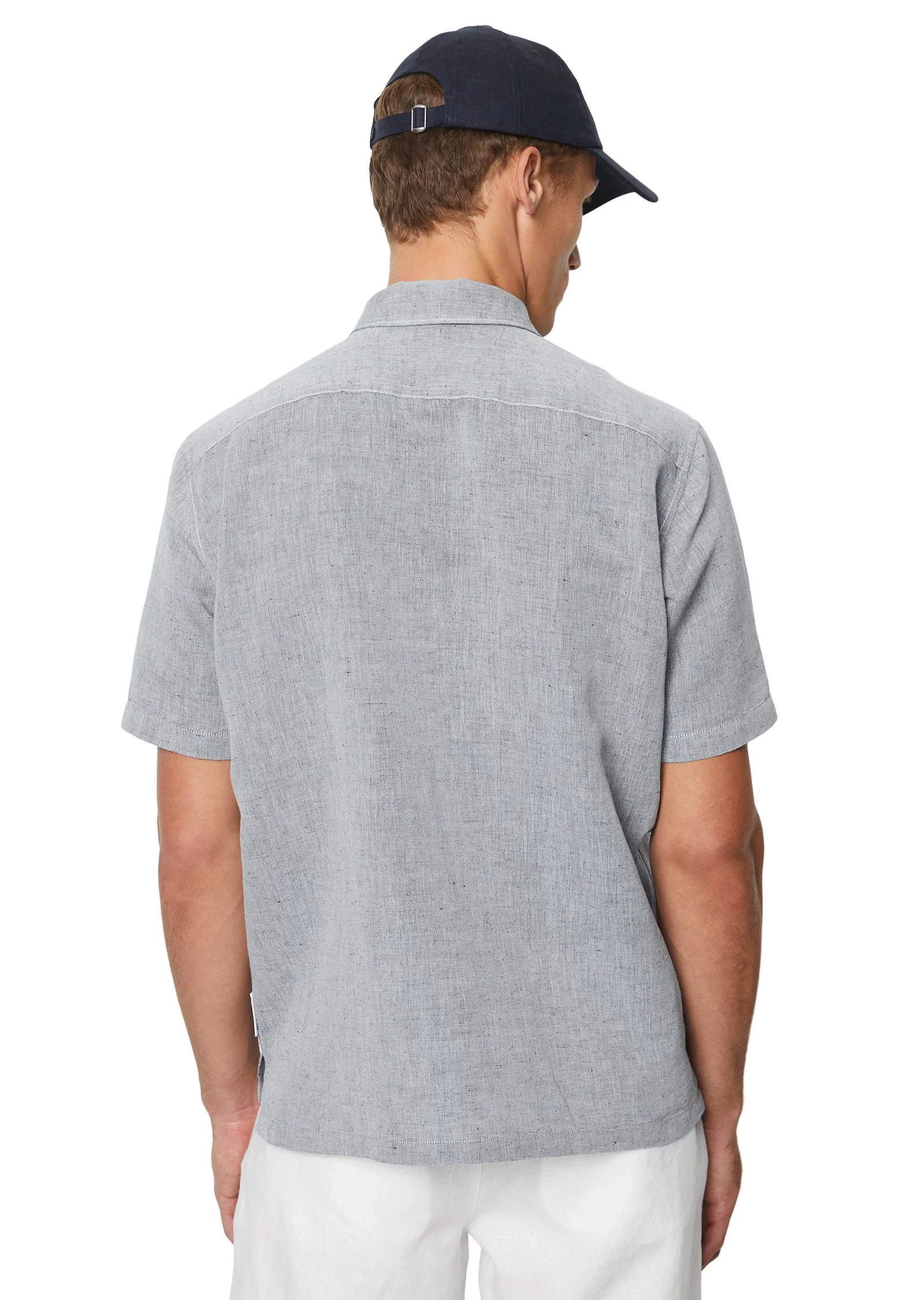 Marc OPolo Kurzarmhemd "in softer Chambray-Qualität" günstig online kaufen