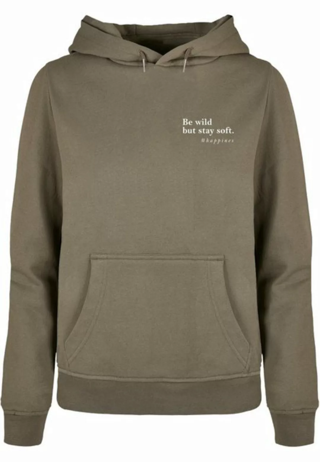 Merchcode Kapuzenpullover Merchcode Damen Ladies Happines Basic Hoody (1-tl günstig online kaufen