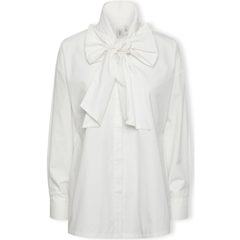 Y.a.s  Blusen YAS Sigga Shirt L/S - Star White günstig online kaufen
