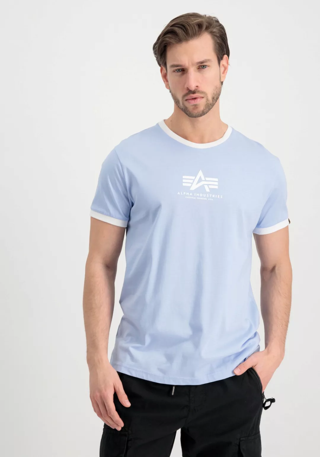 Alpha Industries T-Shirt "Alpha Industries Men - T-Shirts Basic T-Shirt Con günstig online kaufen