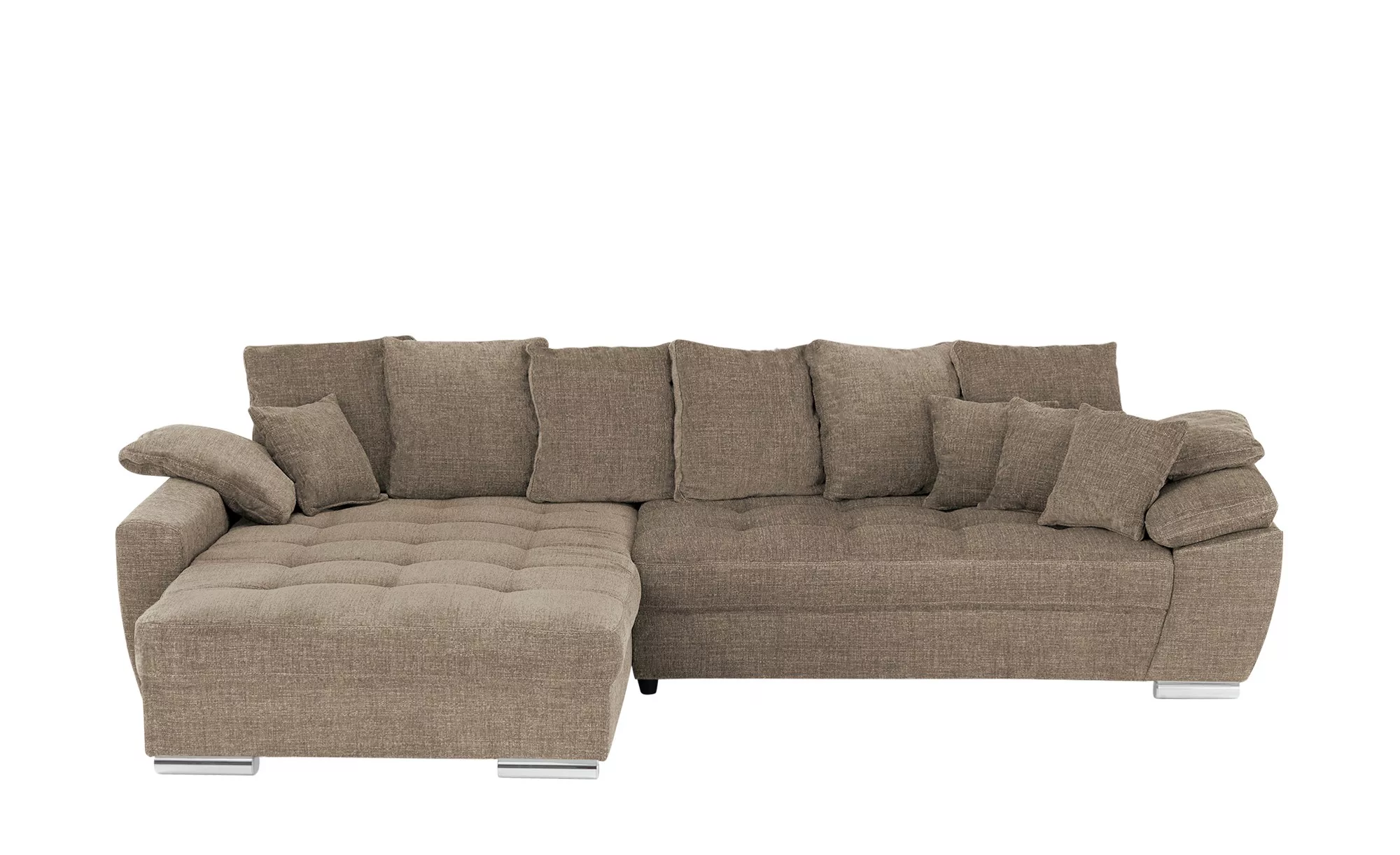 Ecksofa  Farina ¦ braun ¦ Maße (cm): B: 323 H: 92 T: 222 Polstermöbel > Sof günstig online kaufen