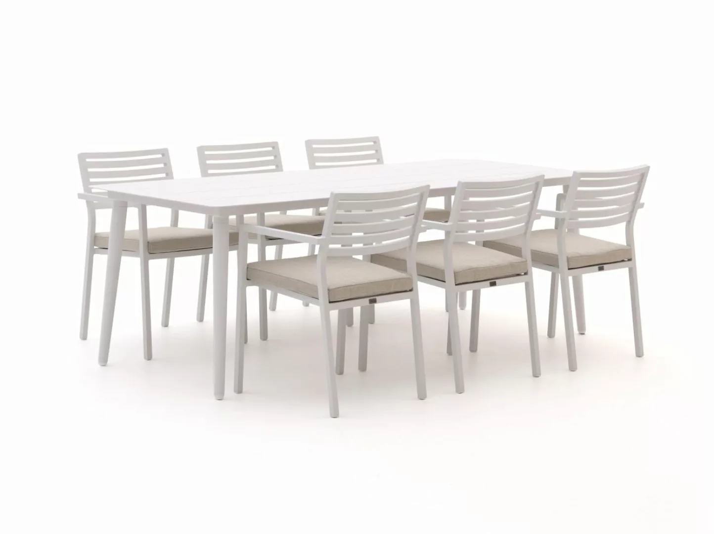 Bellagio Rumo/Sora 220 cm Gartenmöbel-Set 7-teilig günstig online kaufen