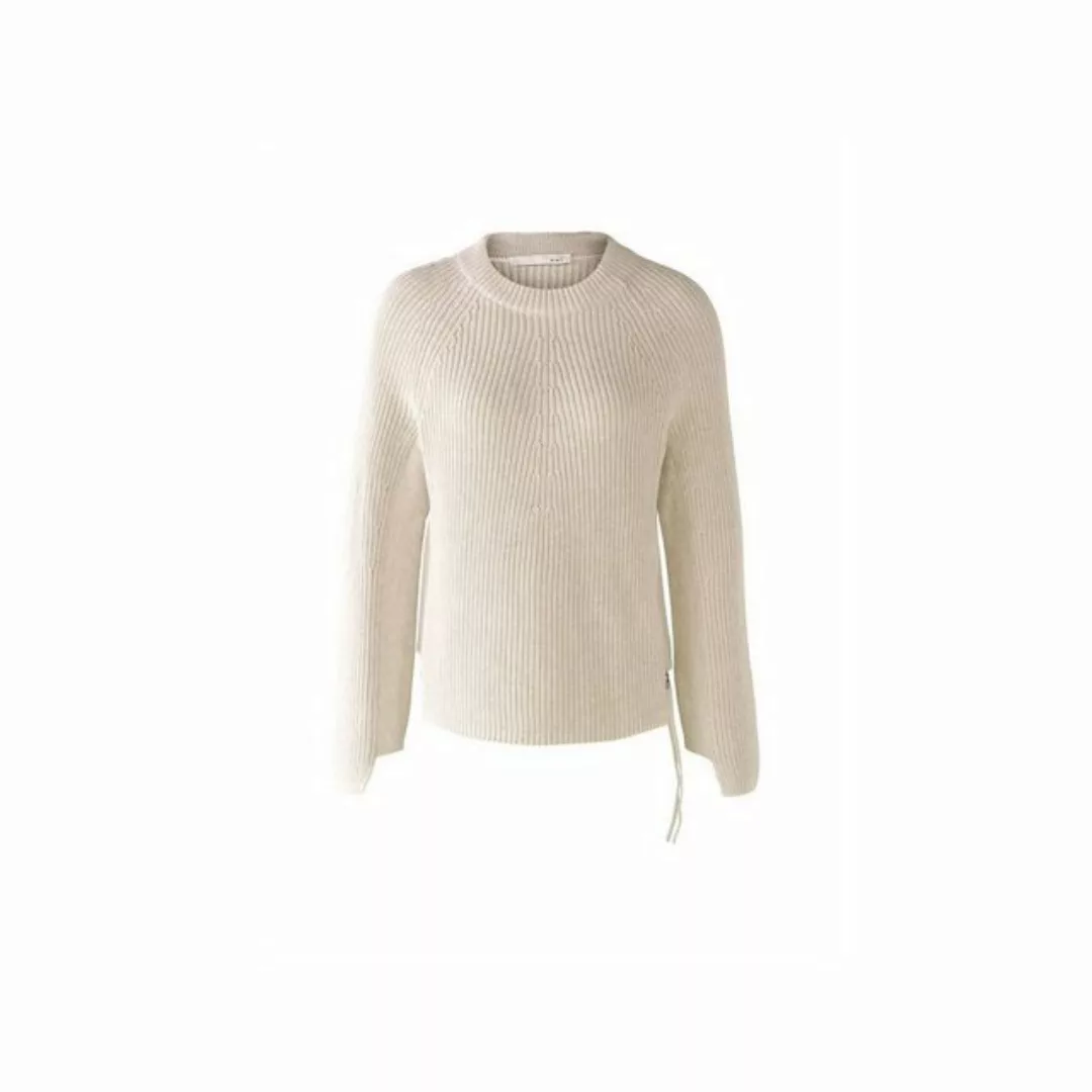 Oui Sweatshirt Pullover, offwhite melang günstig online kaufen