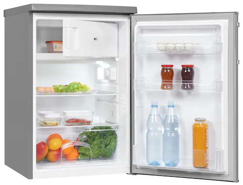 exquisit Kühlschrank »KS16-4-HE-040E inoxlook«, 109 L Volumen, 4 Sterne Gef günstig online kaufen