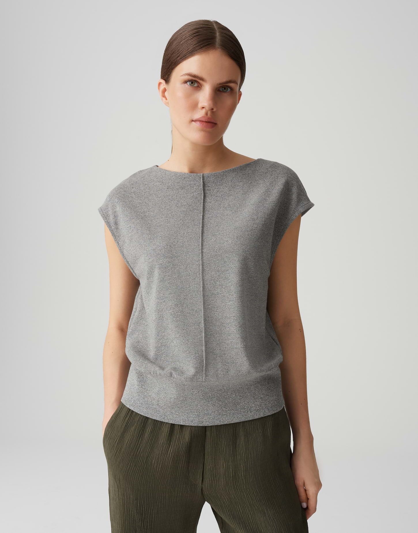 OPUS Kurzarmshirt SIESA Regular in Strickoptik günstig online kaufen