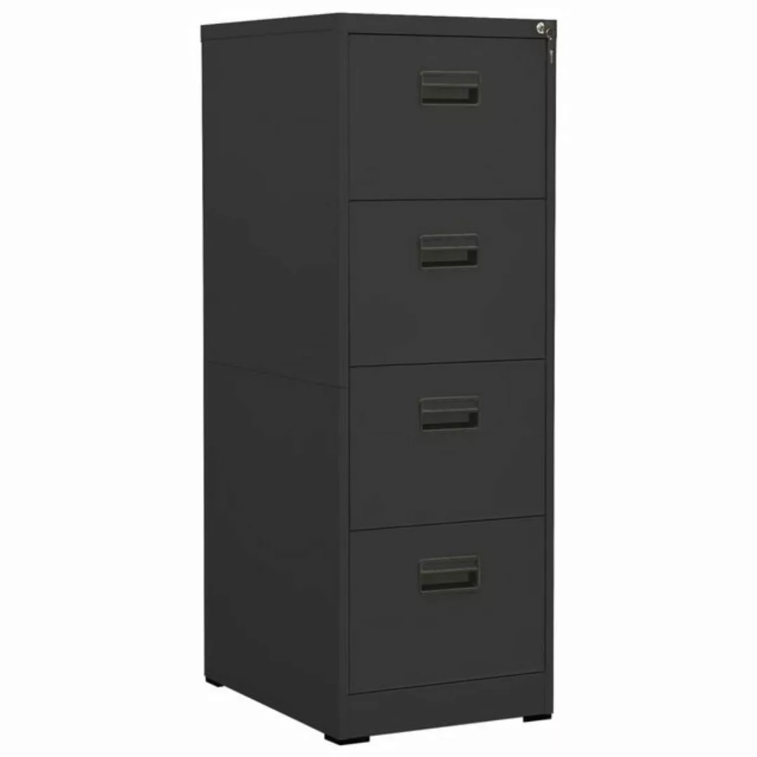 Aktenschrank Anthrazit 46x62x133 Cm Stahl günstig online kaufen