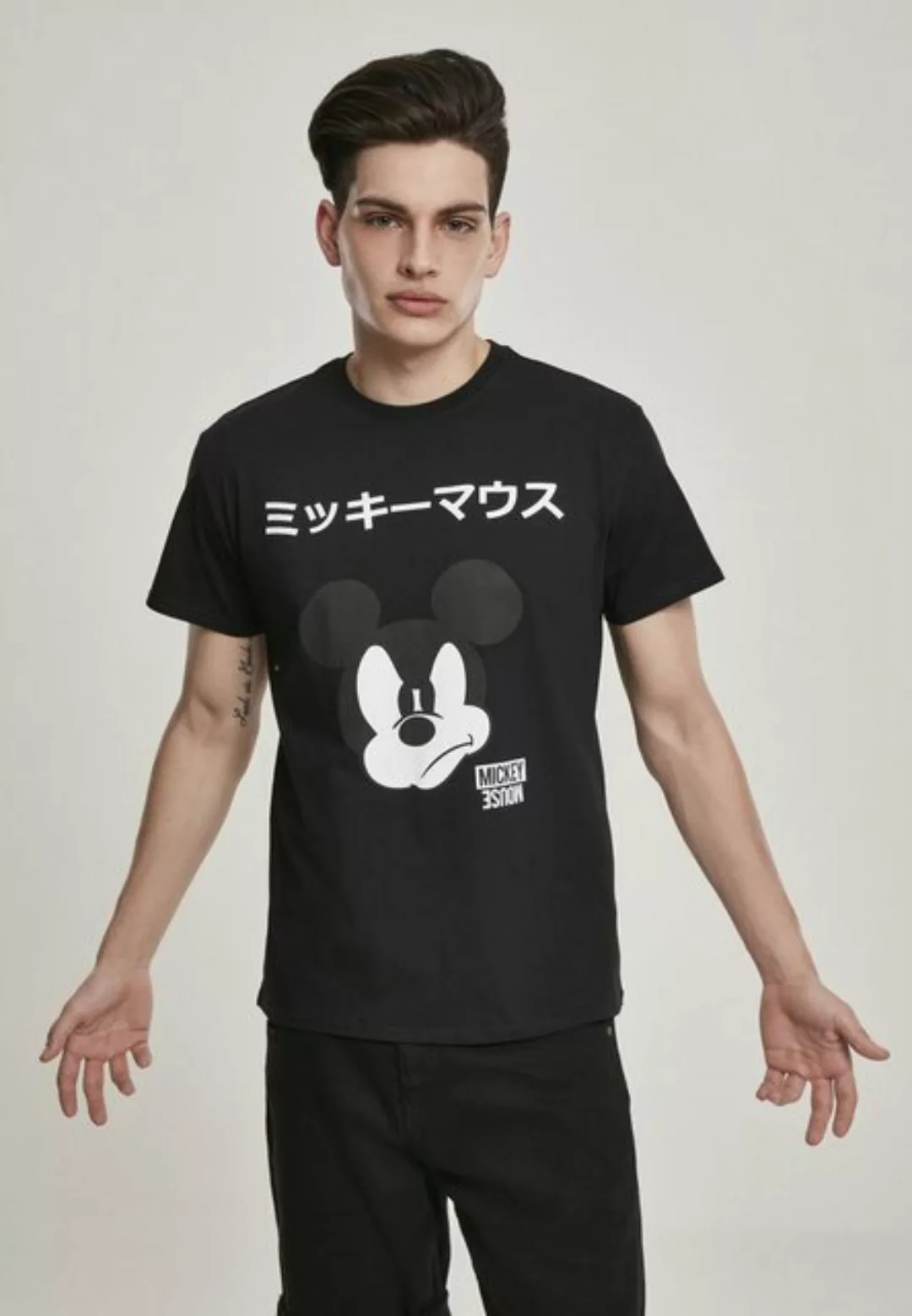 Merchcode T-Shirt Merchcode Herren Mickey Japanese Tee (1-tlg) günstig online kaufen